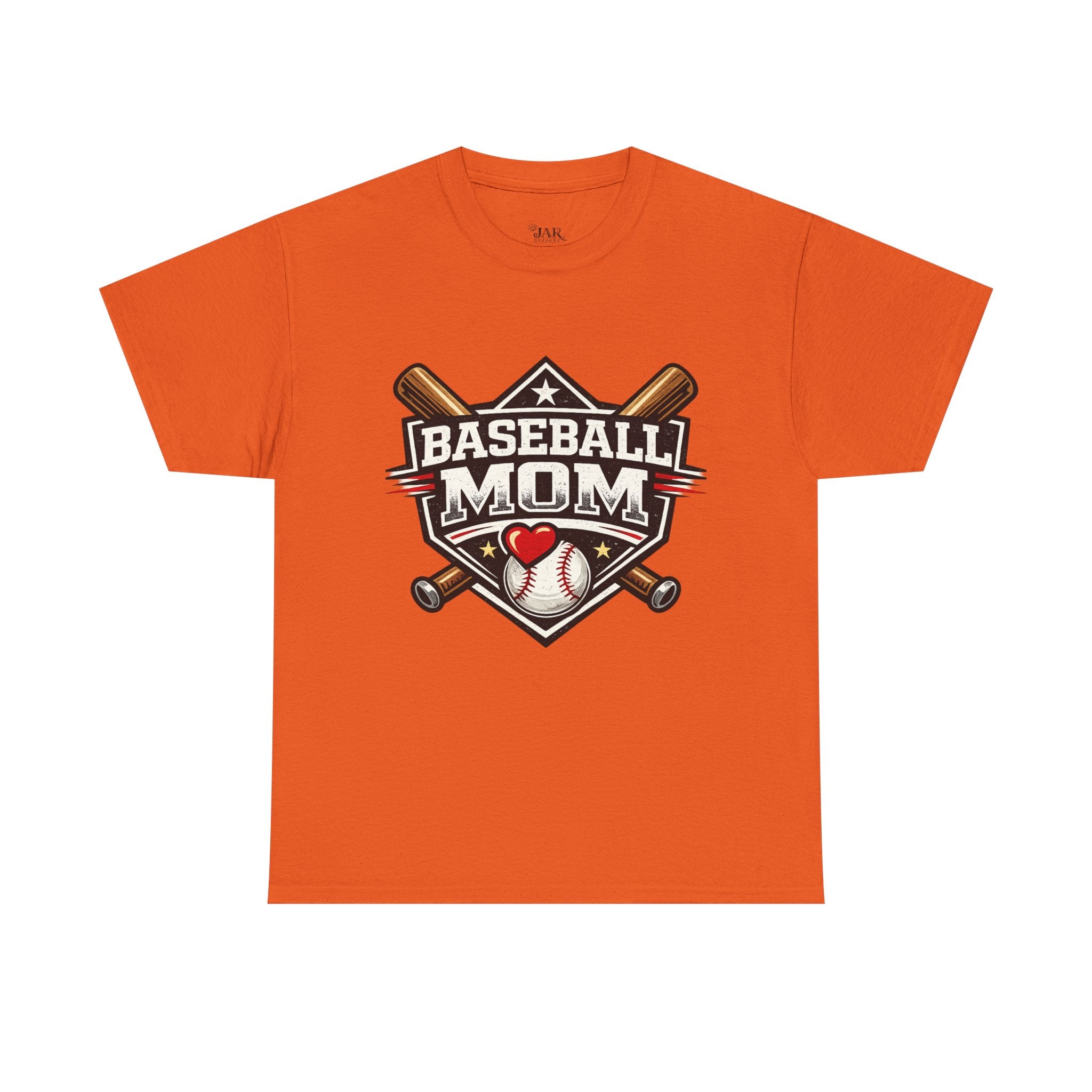 Baseball Mom T-Shirt — Personalized Back Name & Number Tee