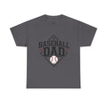 Baseball Dad T-Shirt — Personalized Back Name & Number Tee