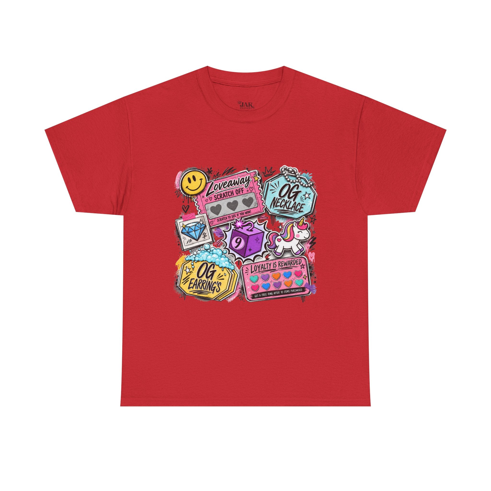 Loveaway Scratch Off Cotton Tee