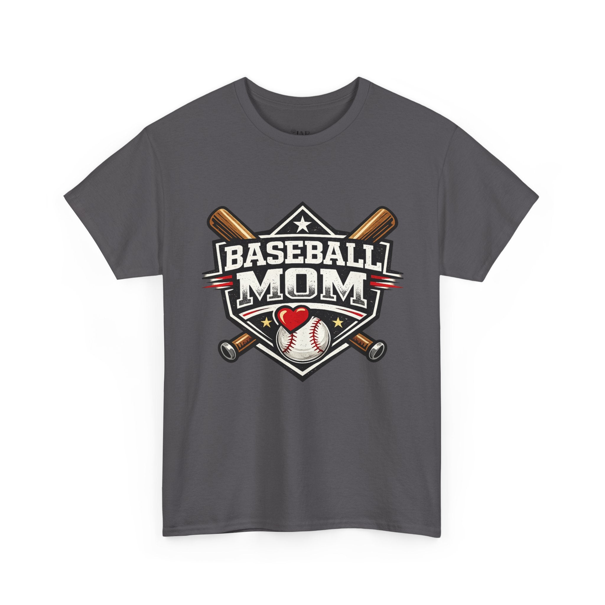 Baseball Mom T-Shirt — Personalized Back Name & Number Tee
