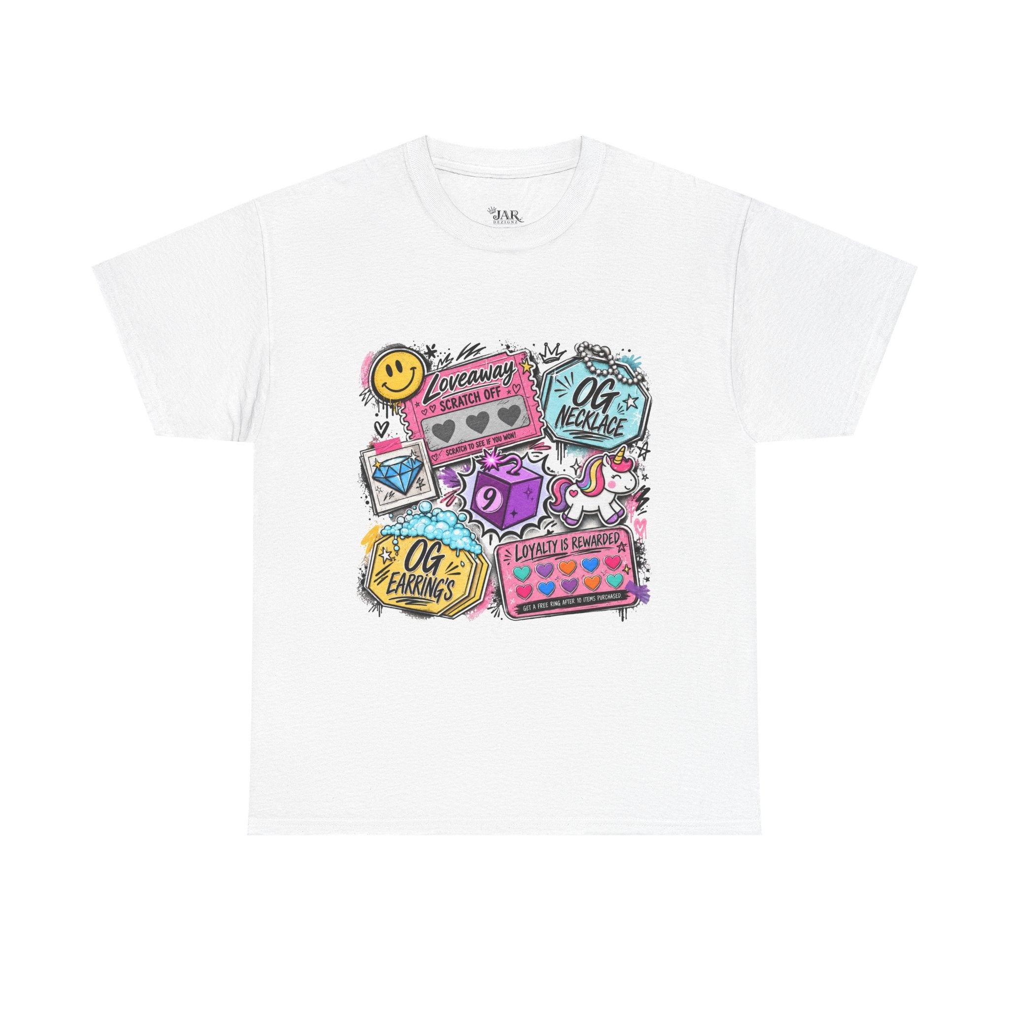 Loveaway Scratch Off Cotton Tee