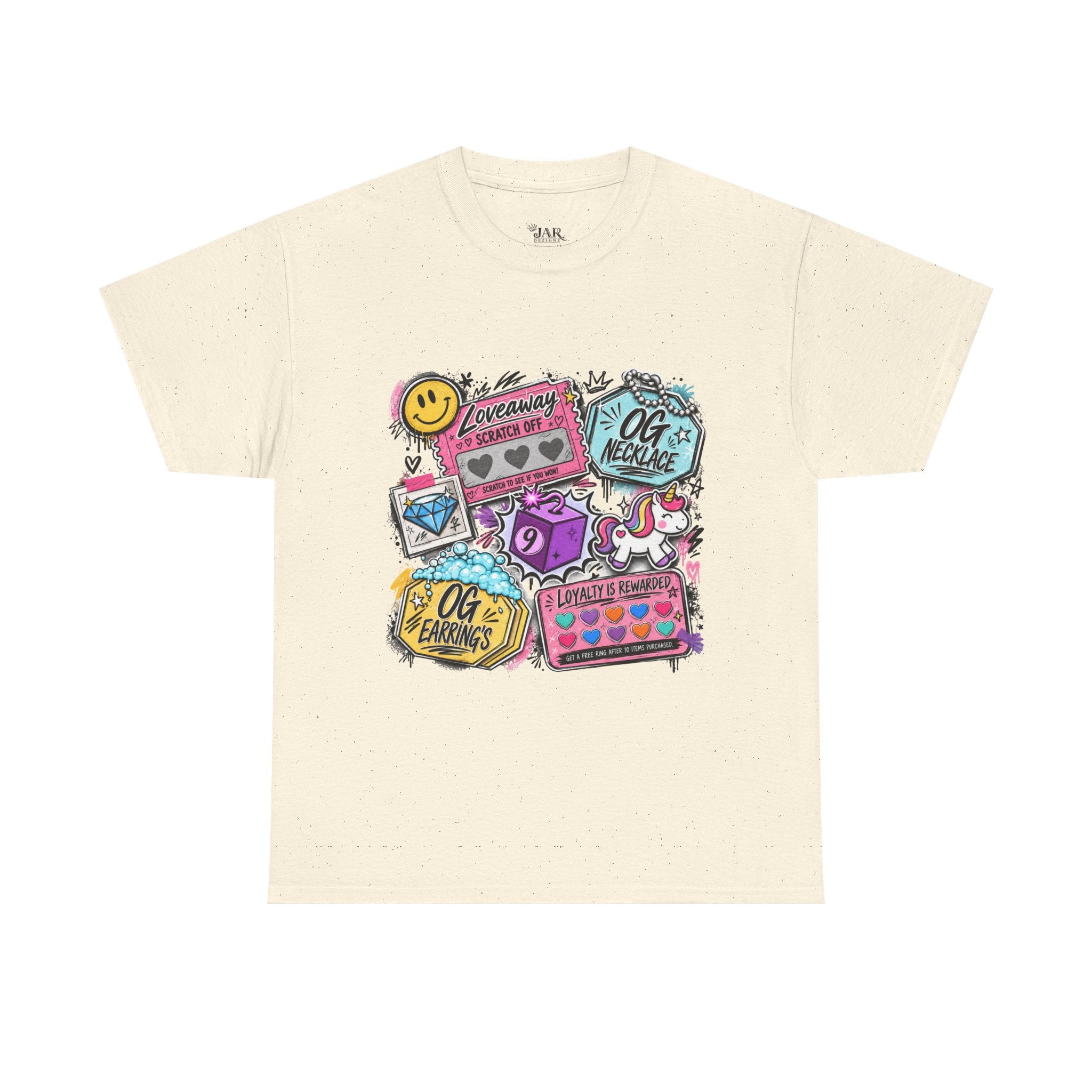 Loveaway Scratch Off Cotton Tee