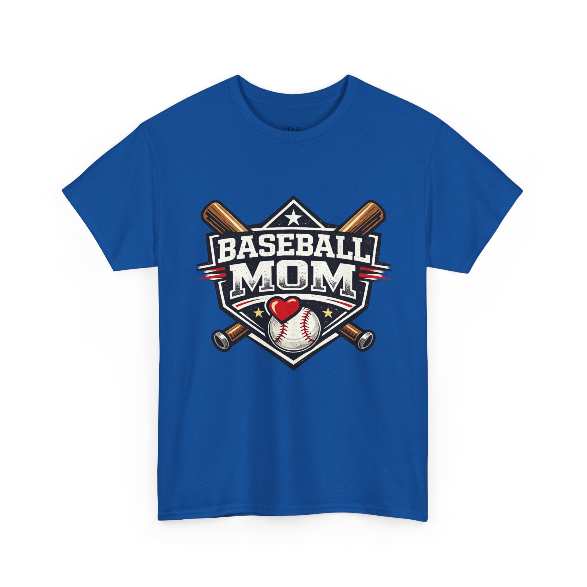 Baseball Mom T-Shirt — Personalized Back Name & Number Tee