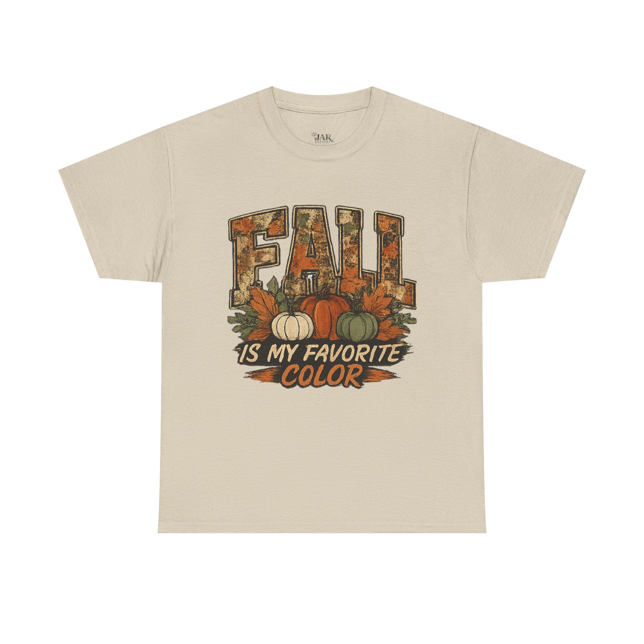 Fall Is My Favorite Color T-Shirt — Autumn Pumpkin Graphic Tee