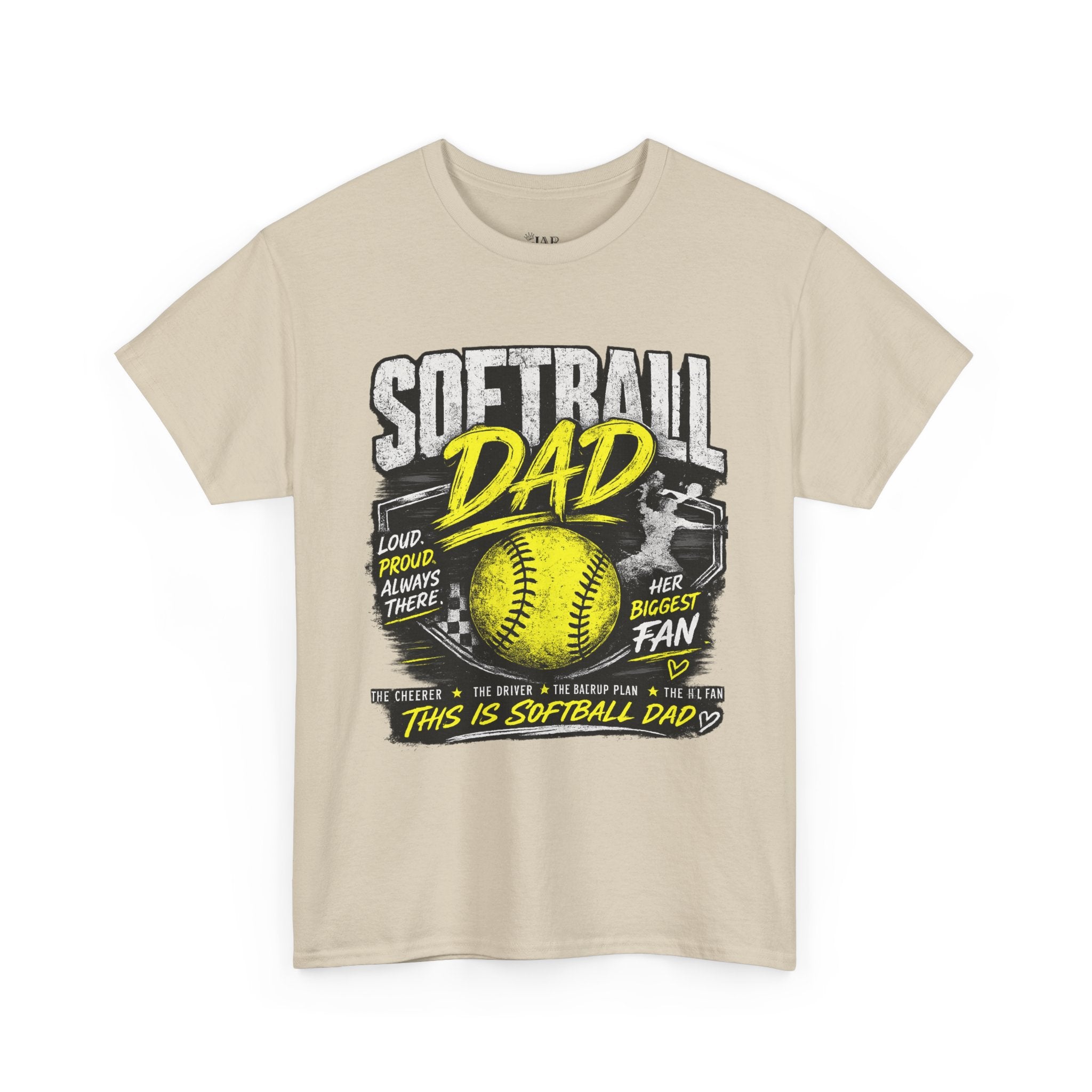 Softball Dad Cotton Tee