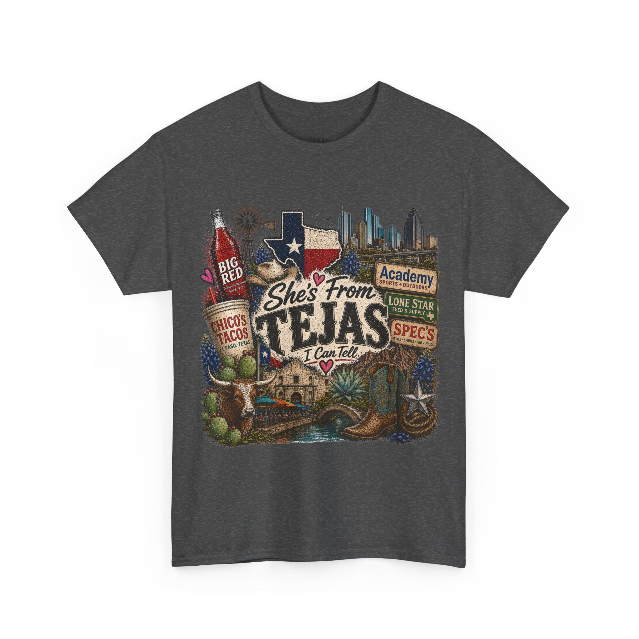 She’s from TEJAS Tee