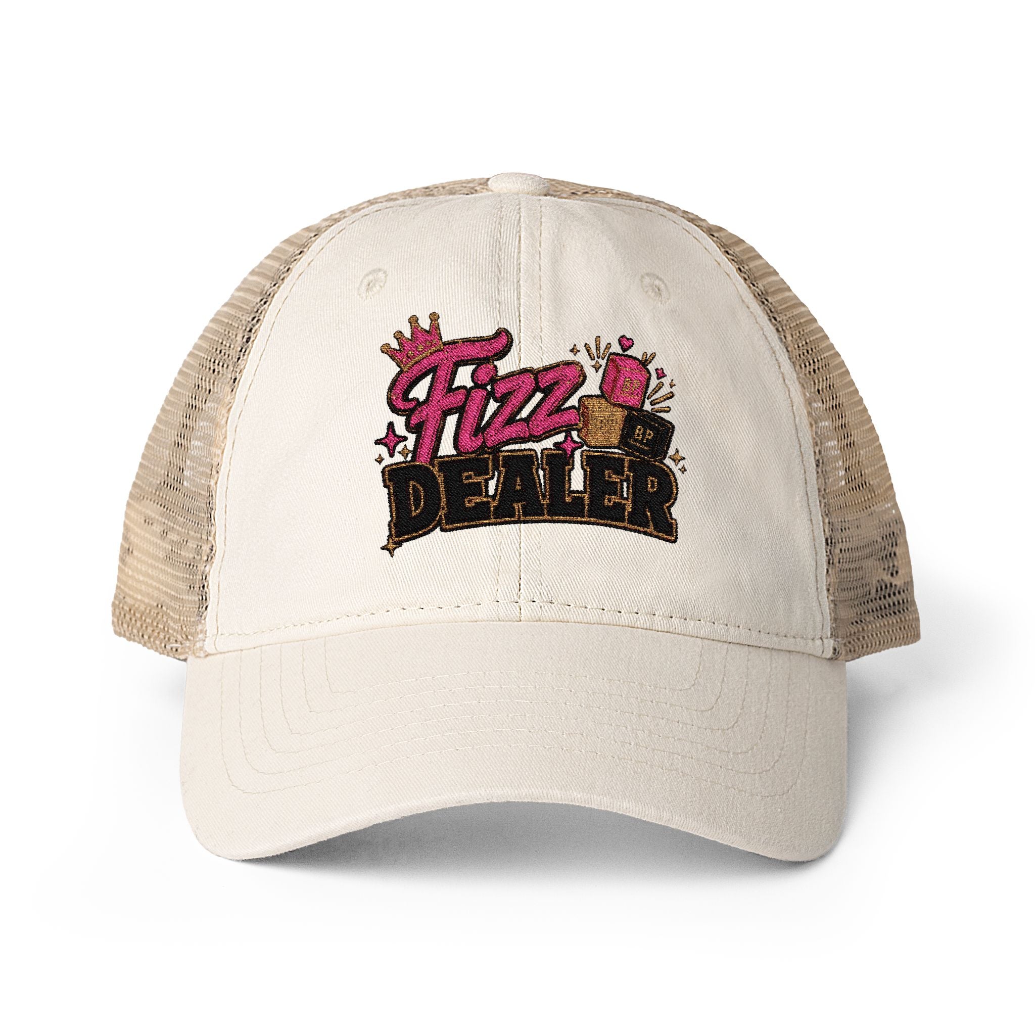 Women's Washed Mesh-Back Cap