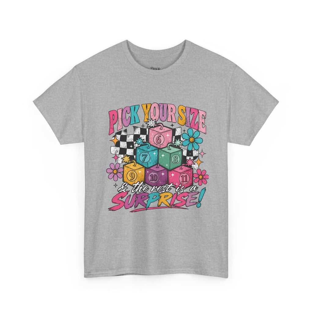 Pick your size Cotton Tee