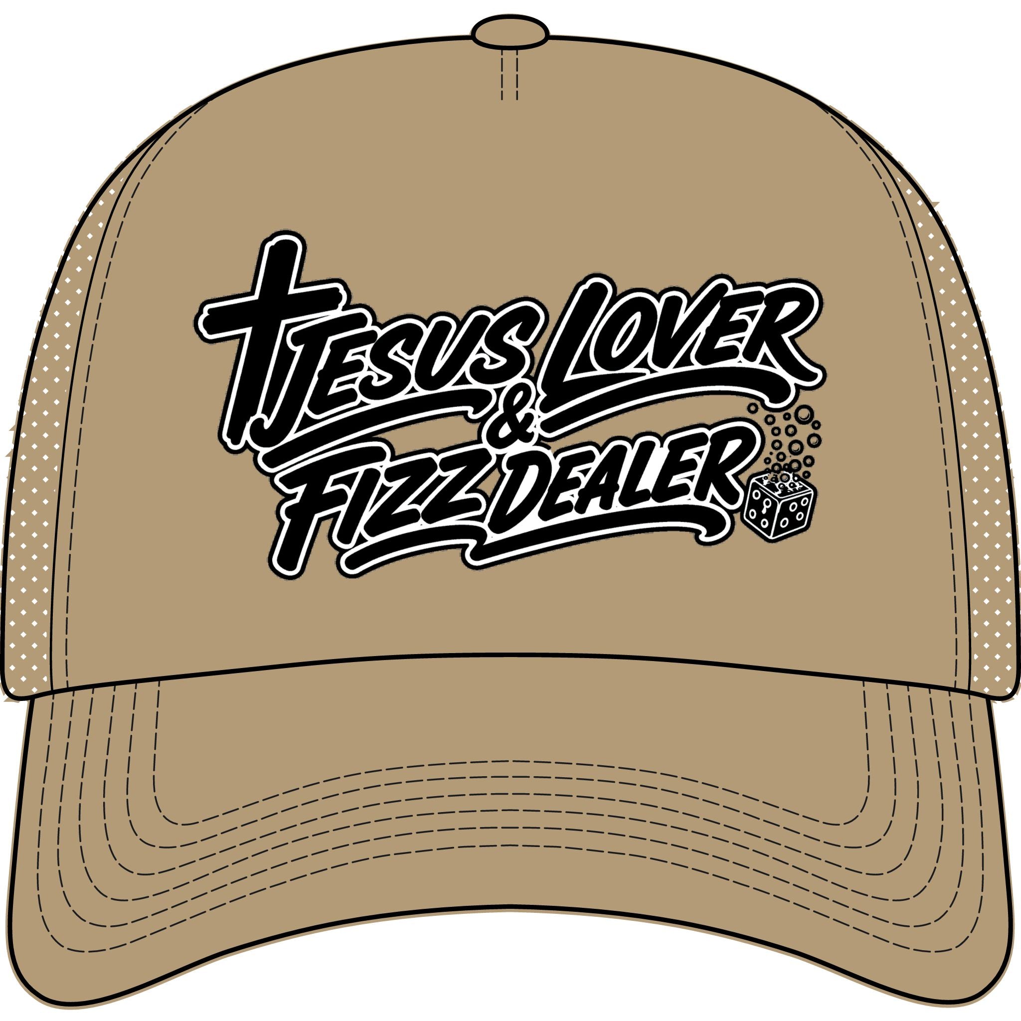 Jesus & Fizzin Foam Trucker Cap