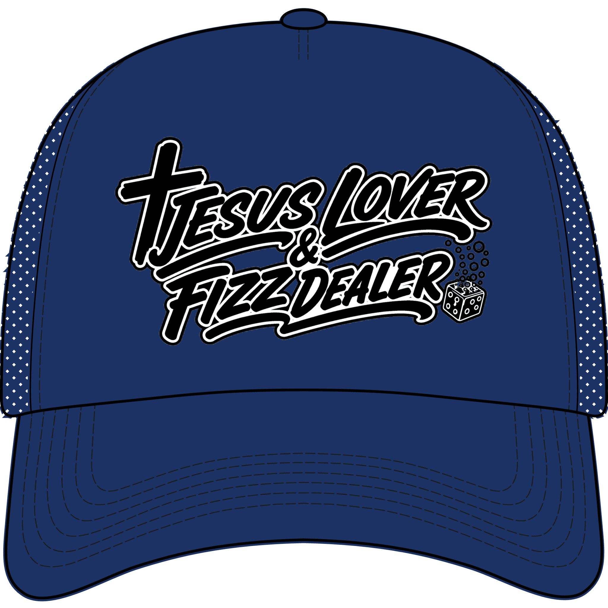 Jesus & Fizzin Foam Trucker Cap