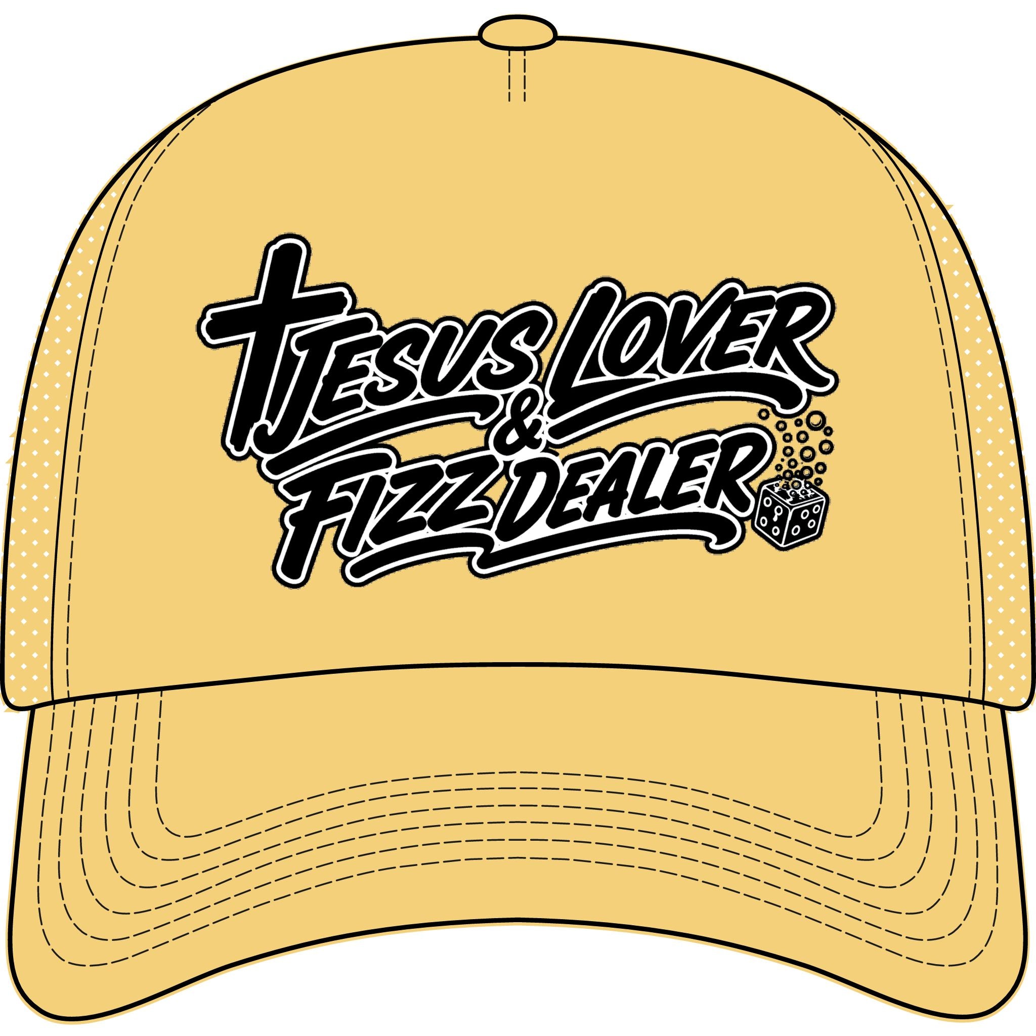 Jesus & Fizzin Foam Trucker Cap