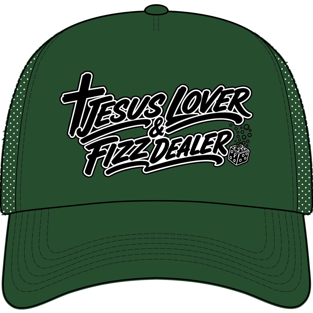 Jesus & Fizzin Foam Trucker Cap