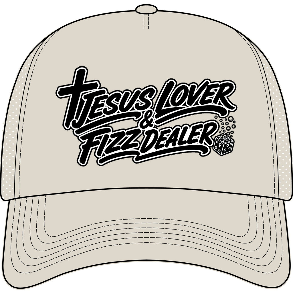 Jesus & Fizzin Foam Trucker Cap
