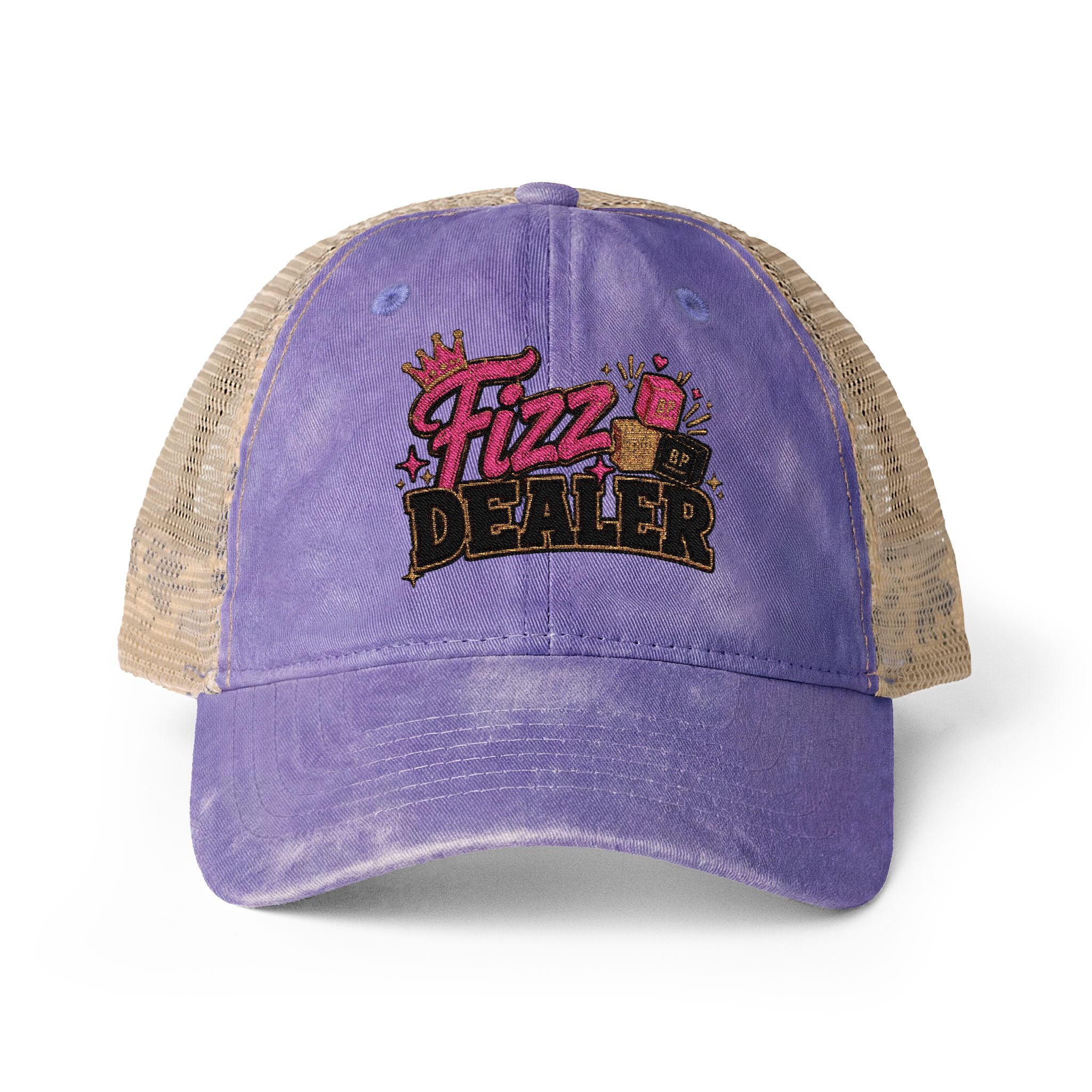 Women's Washed Mesh-Back Cap