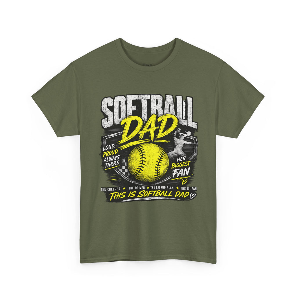 Softball Dad Cotton Tee