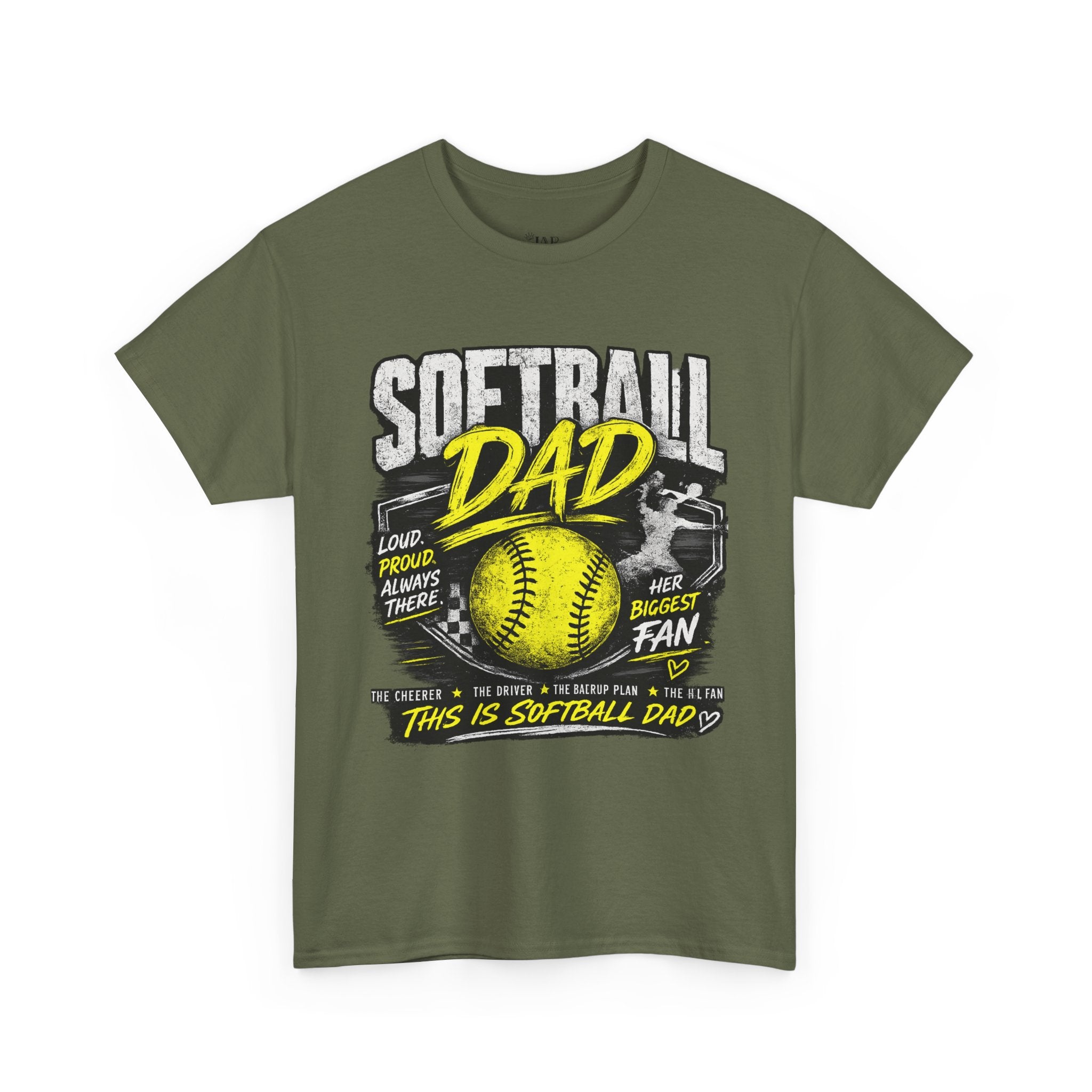 Softball Dad Cotton Tee