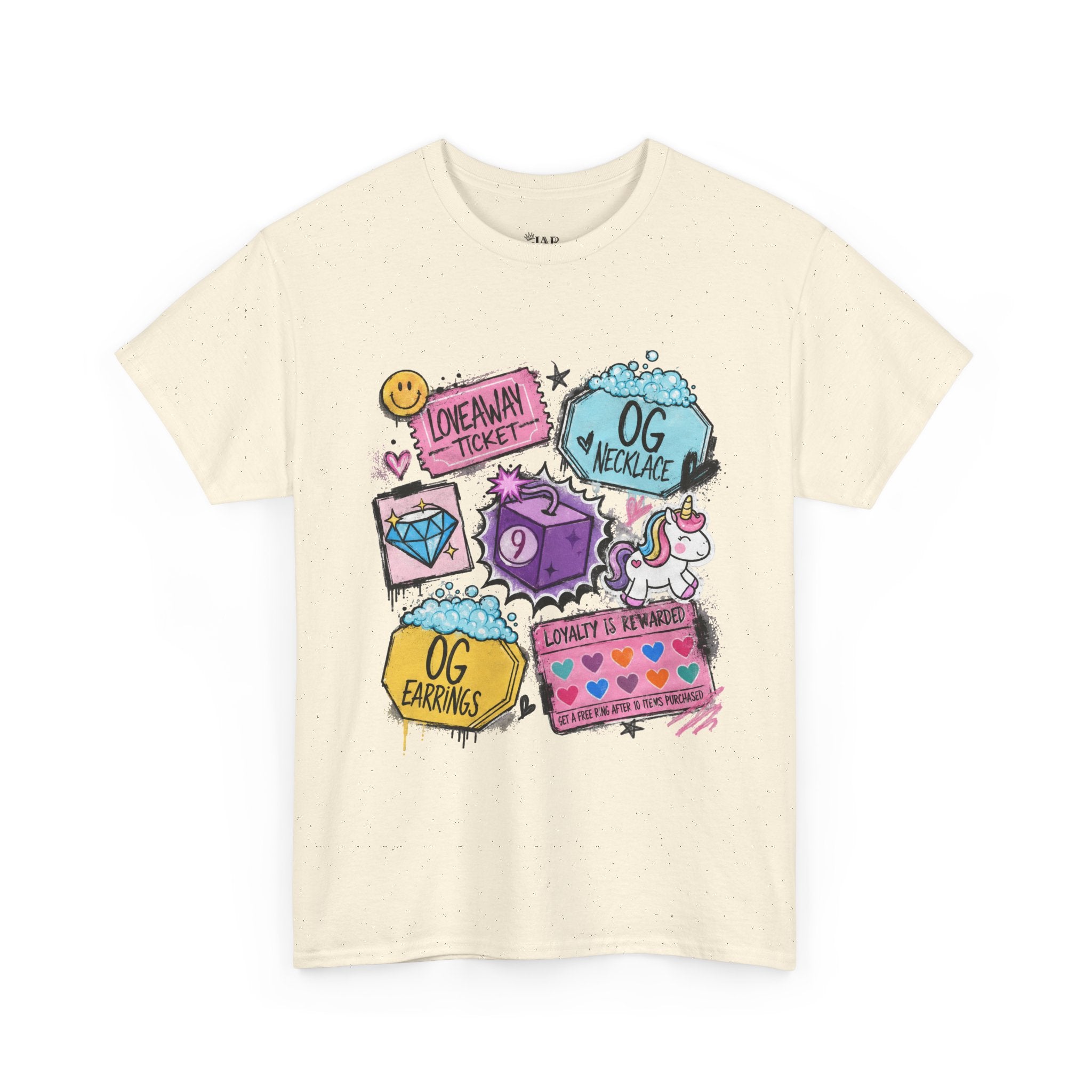 Loveaway Ticket Cotton Tee