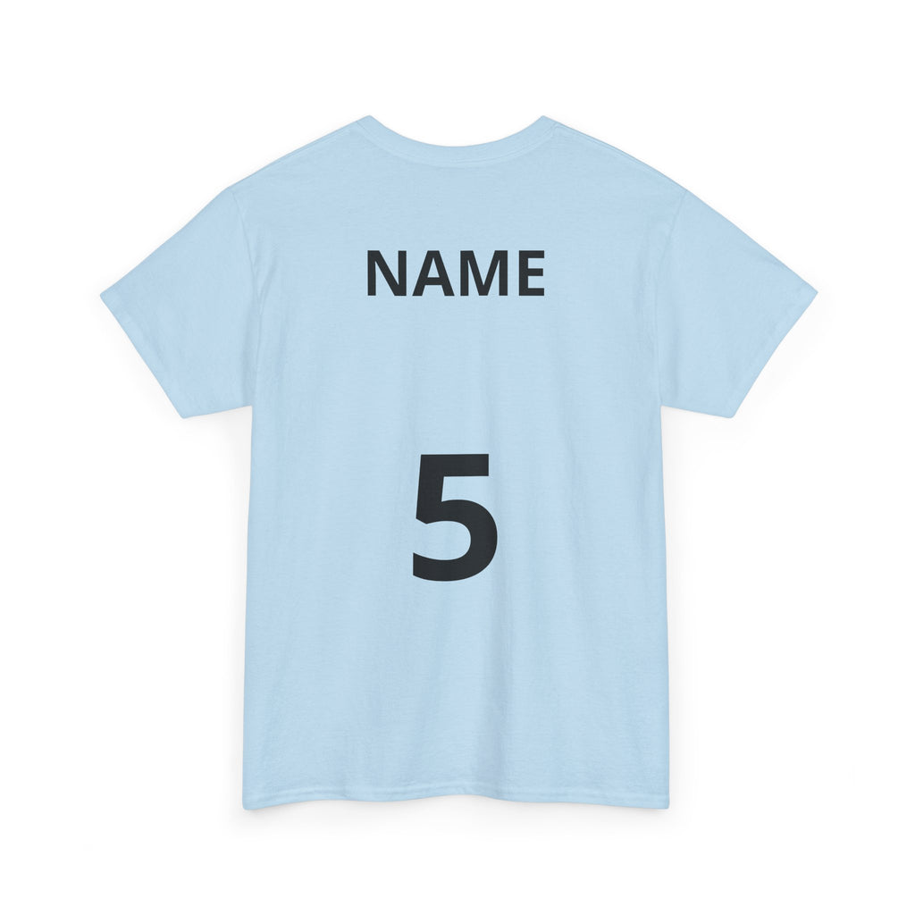 Baseball Mom T-Shirt — Personalized Back Name & Number Tee