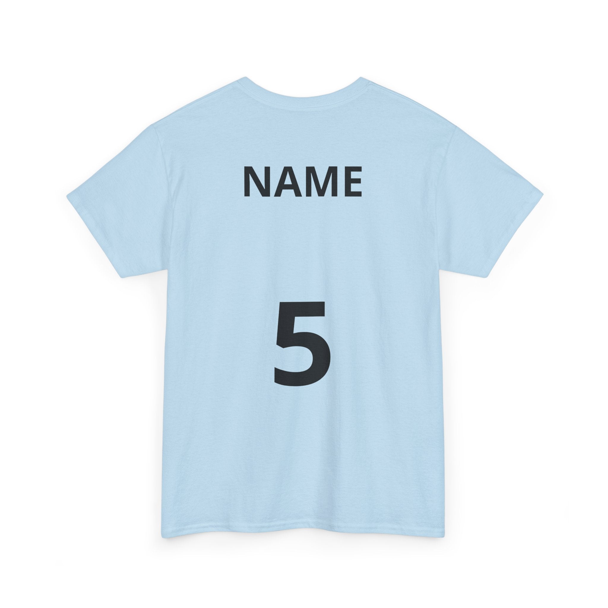 Baseball Mom T-Shirt — Personalized Back Name & Number Tee