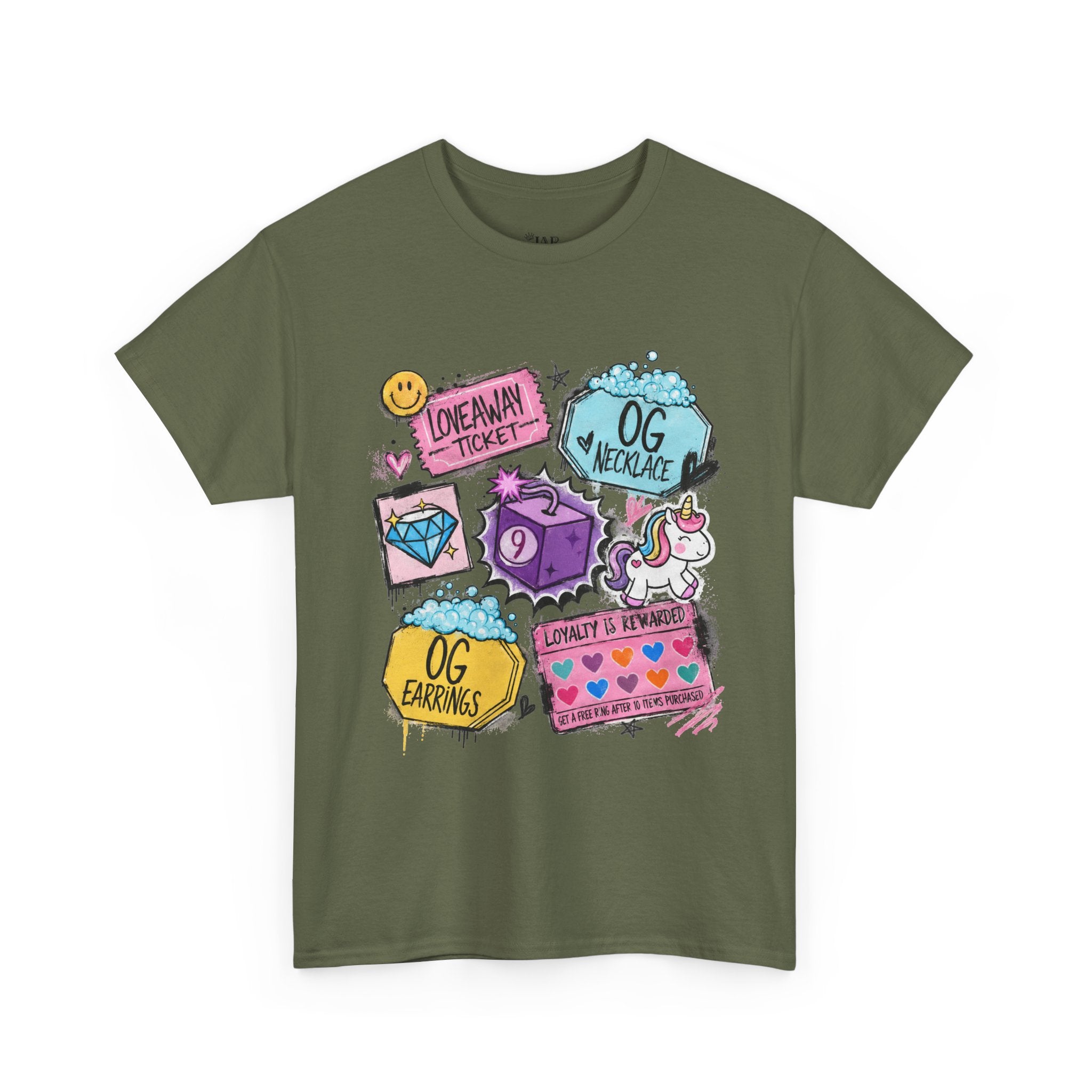 Loveaway Ticket Cotton Tee