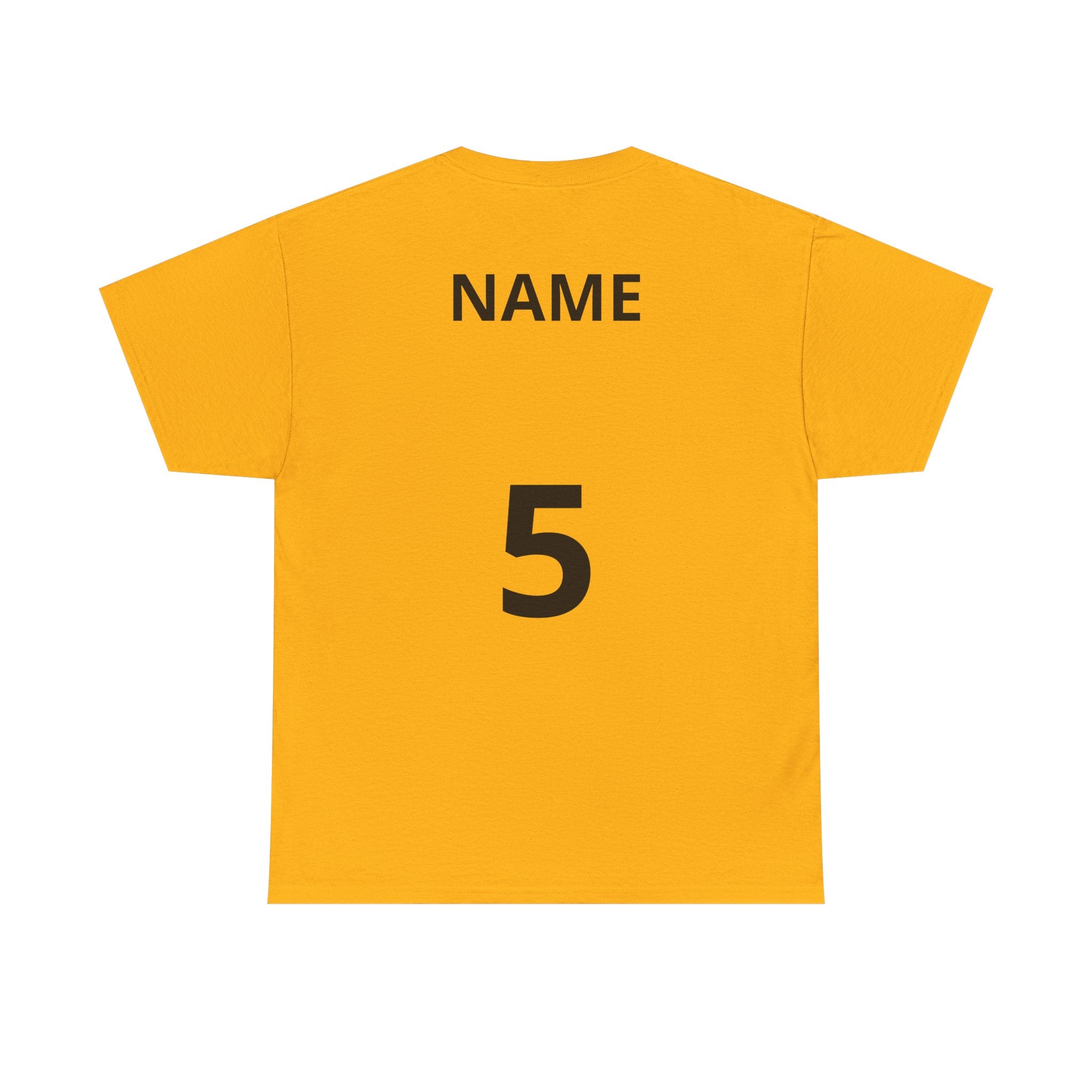 Baseball Mom T-Shirt — Personalized Back Name & Number Tee