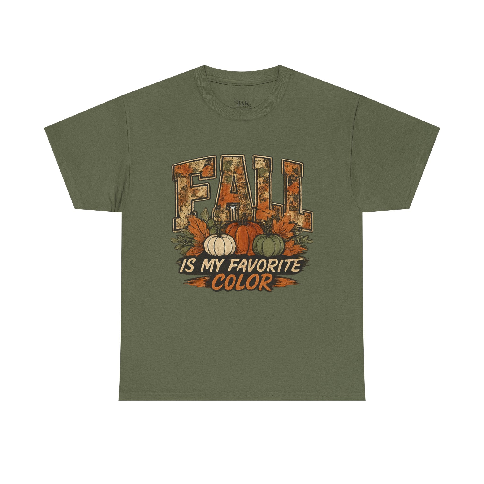 Fall Is My Favorite Color T-Shirt — Autumn Pumpkin Graphic Tee