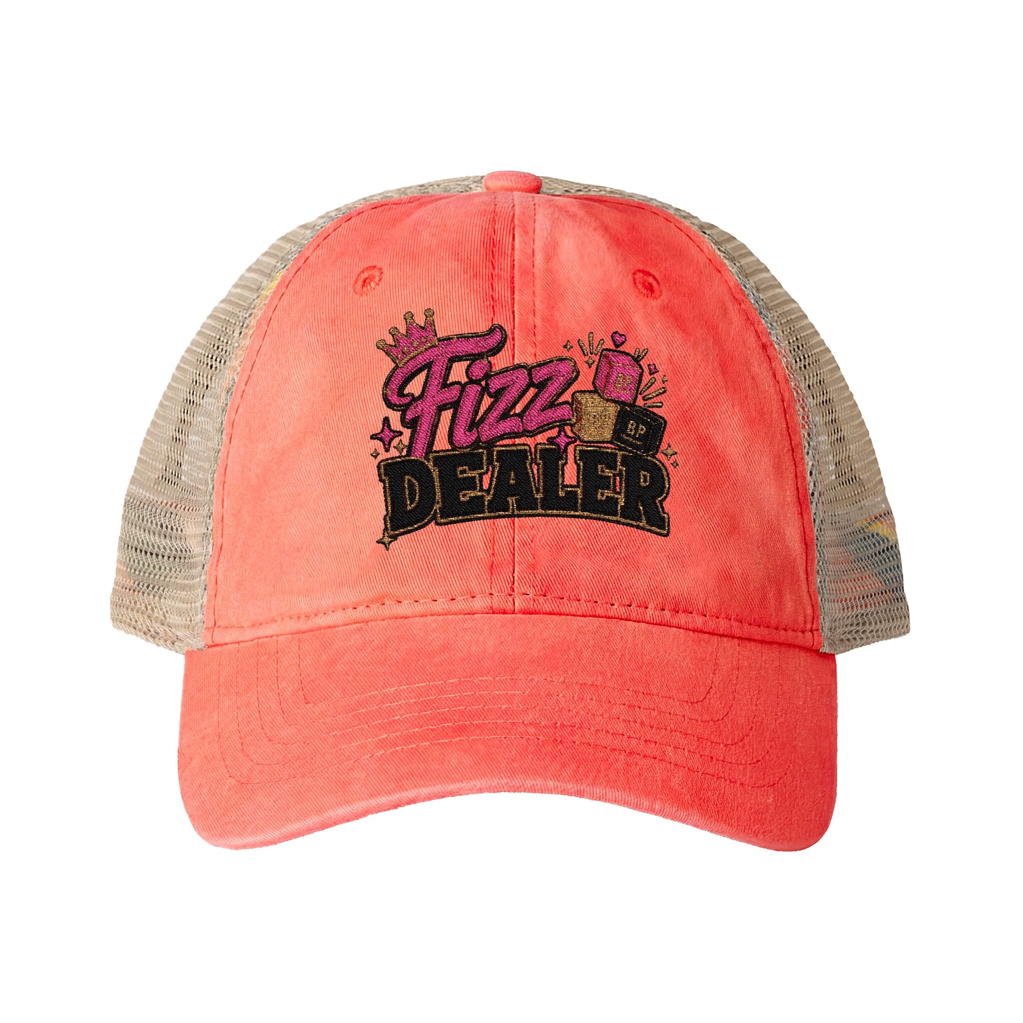 Women's Washed Mesh-Back Cap