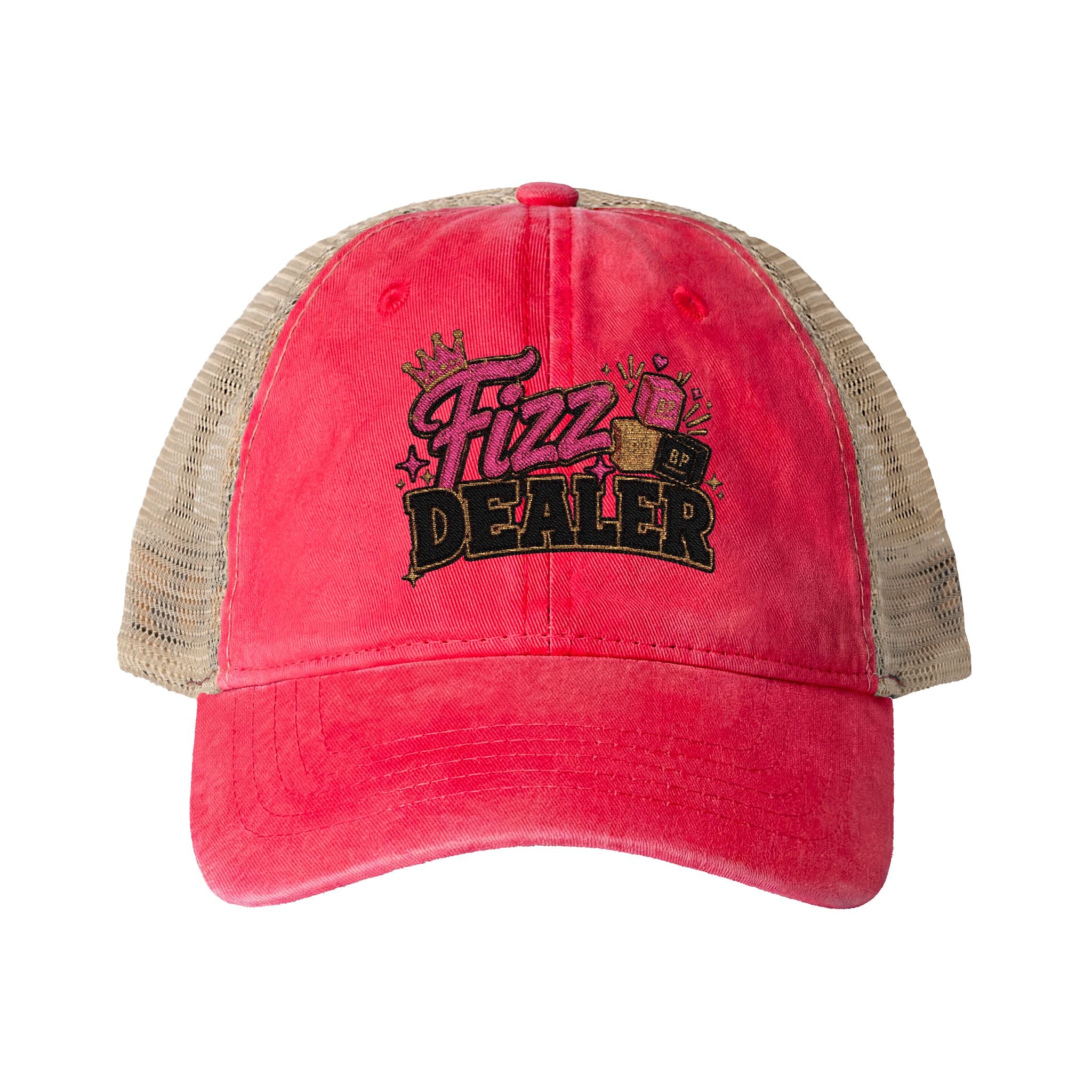 Women's Washed Mesh-Back Cap