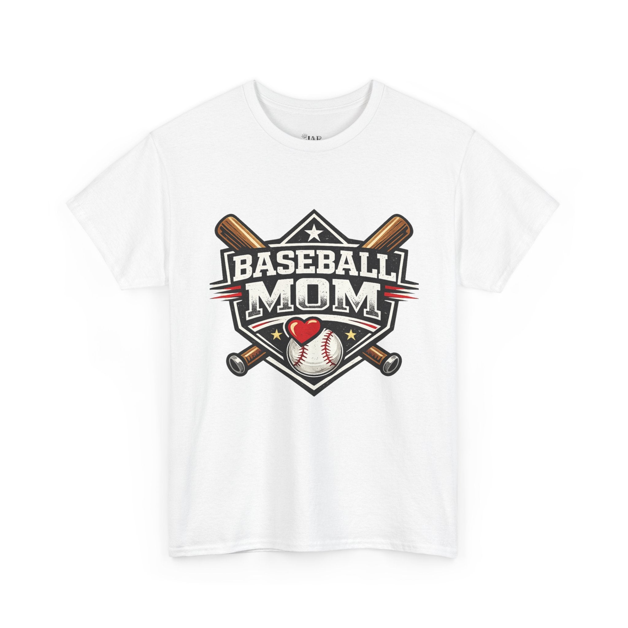Baseball Mom T-Shirt — Personalized Back Name & Number Tee