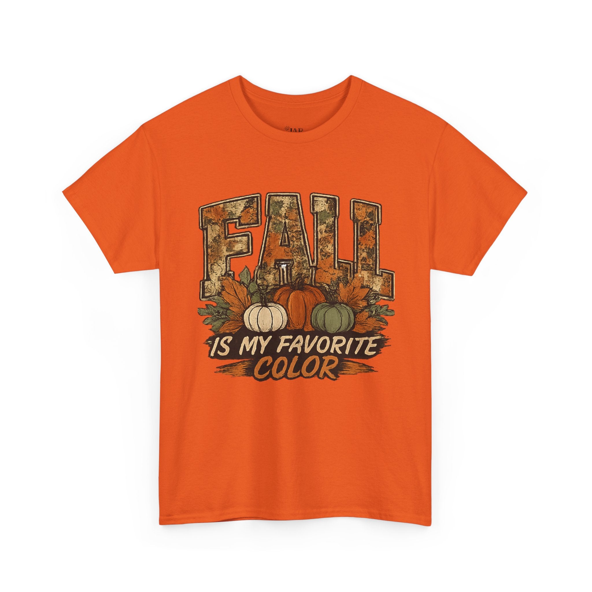 Fall Is My Favorite Color T-Shirt — Autumn Pumpkin Graphic Tee