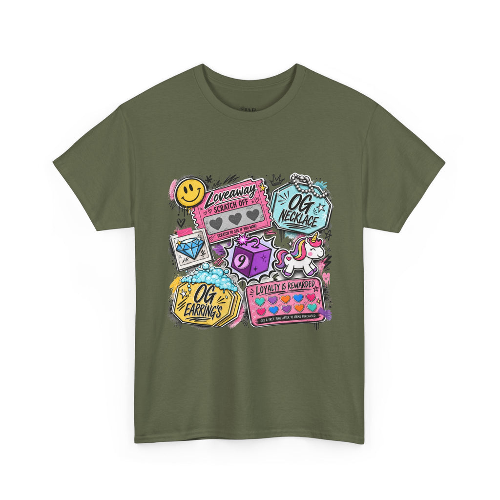 Loveaway Scratch Off Cotton Tee