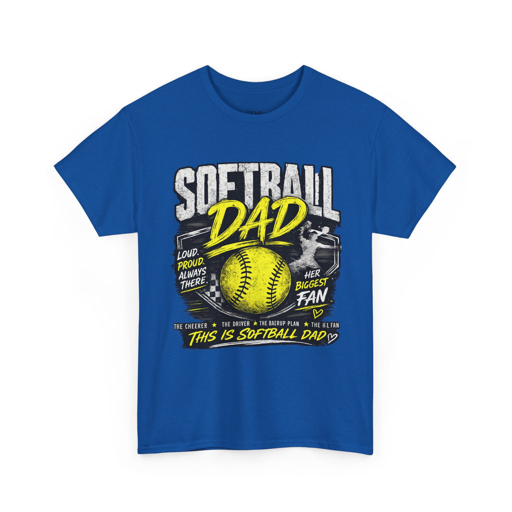 Softball Dad Cotton Tee