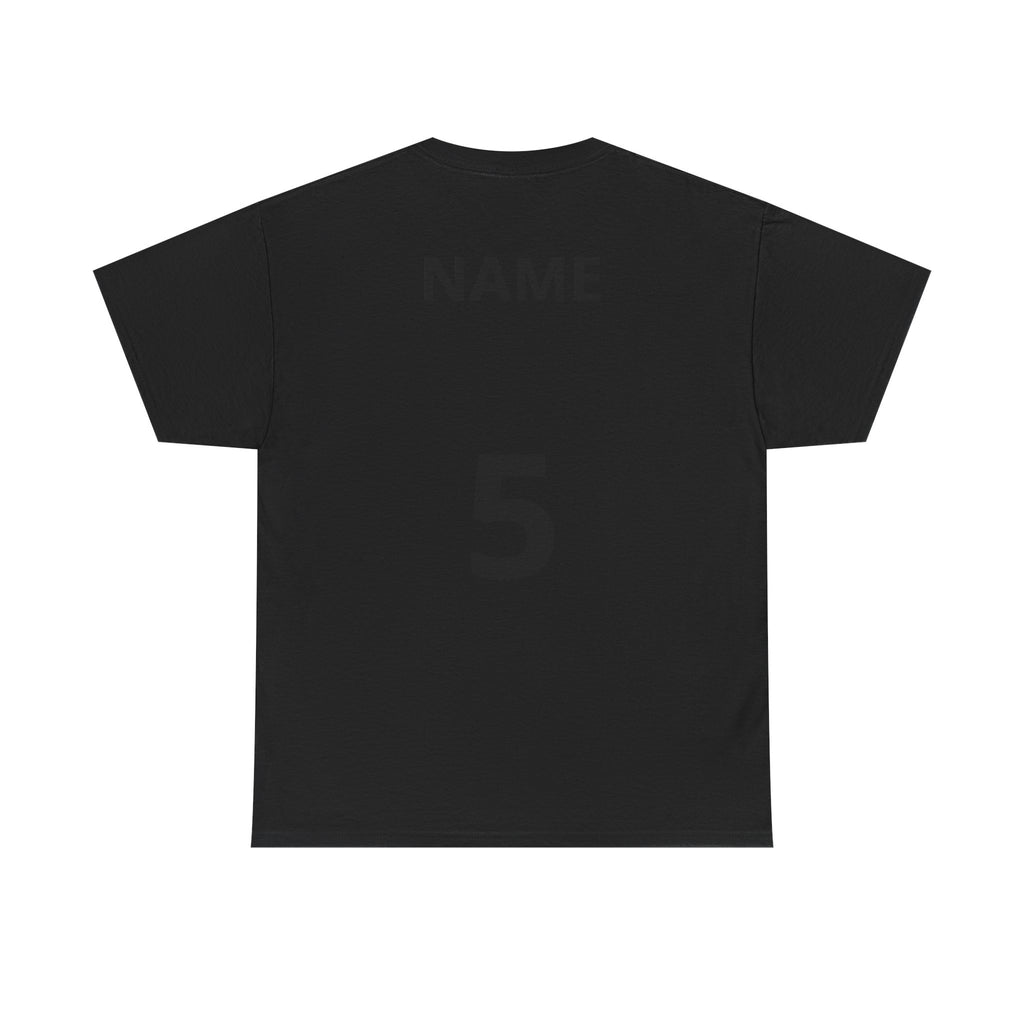 Baseball Mom T-Shirt — Personalized Back Name & Number Tee