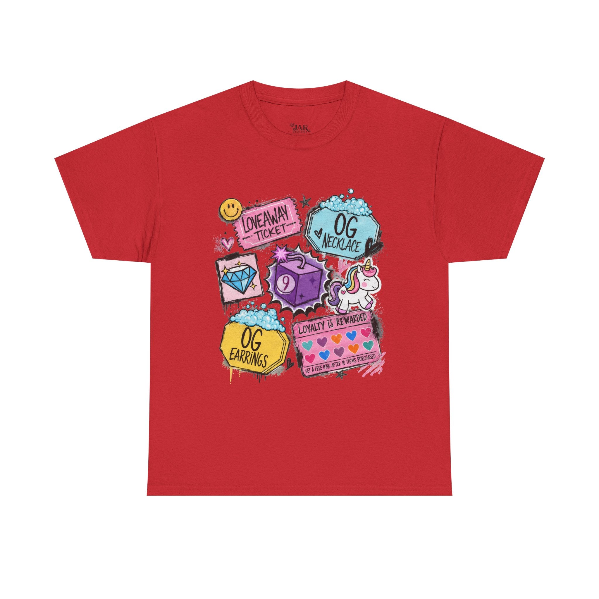 Loveaway Ticket Cotton Tee