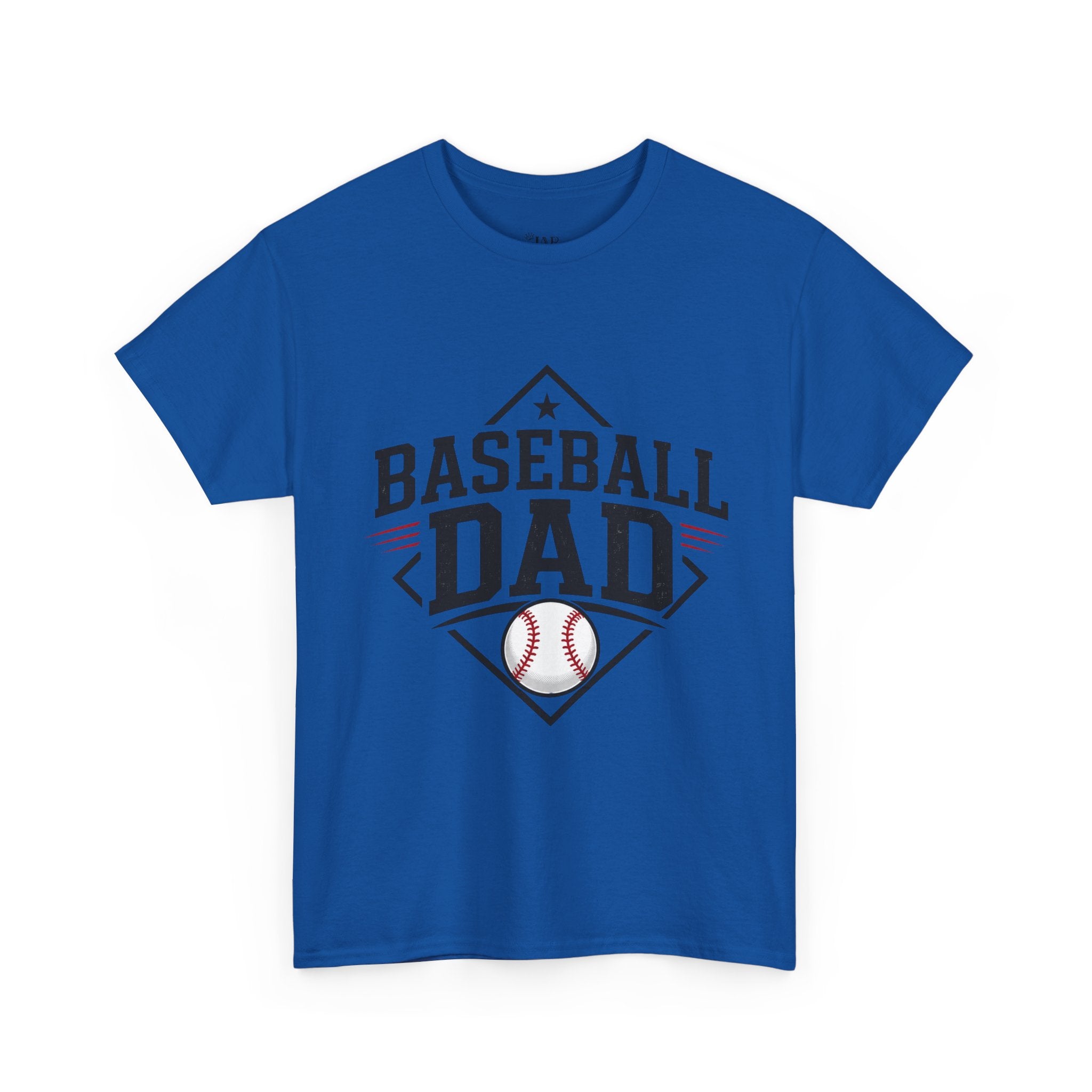 Baseball Dad T-Shirt — Personalized Back Name & Number Tee