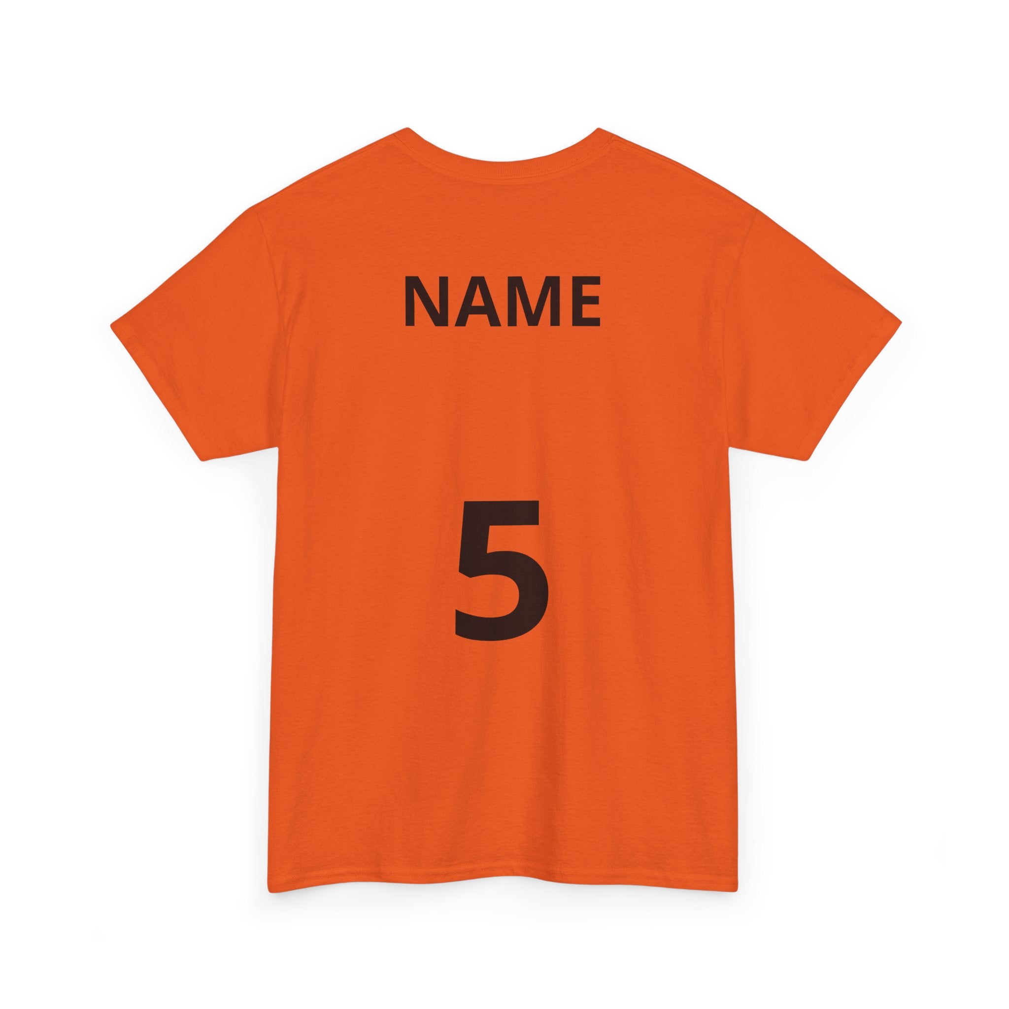 Baseball Mom T-Shirt — Personalized Back Name & Number Tee