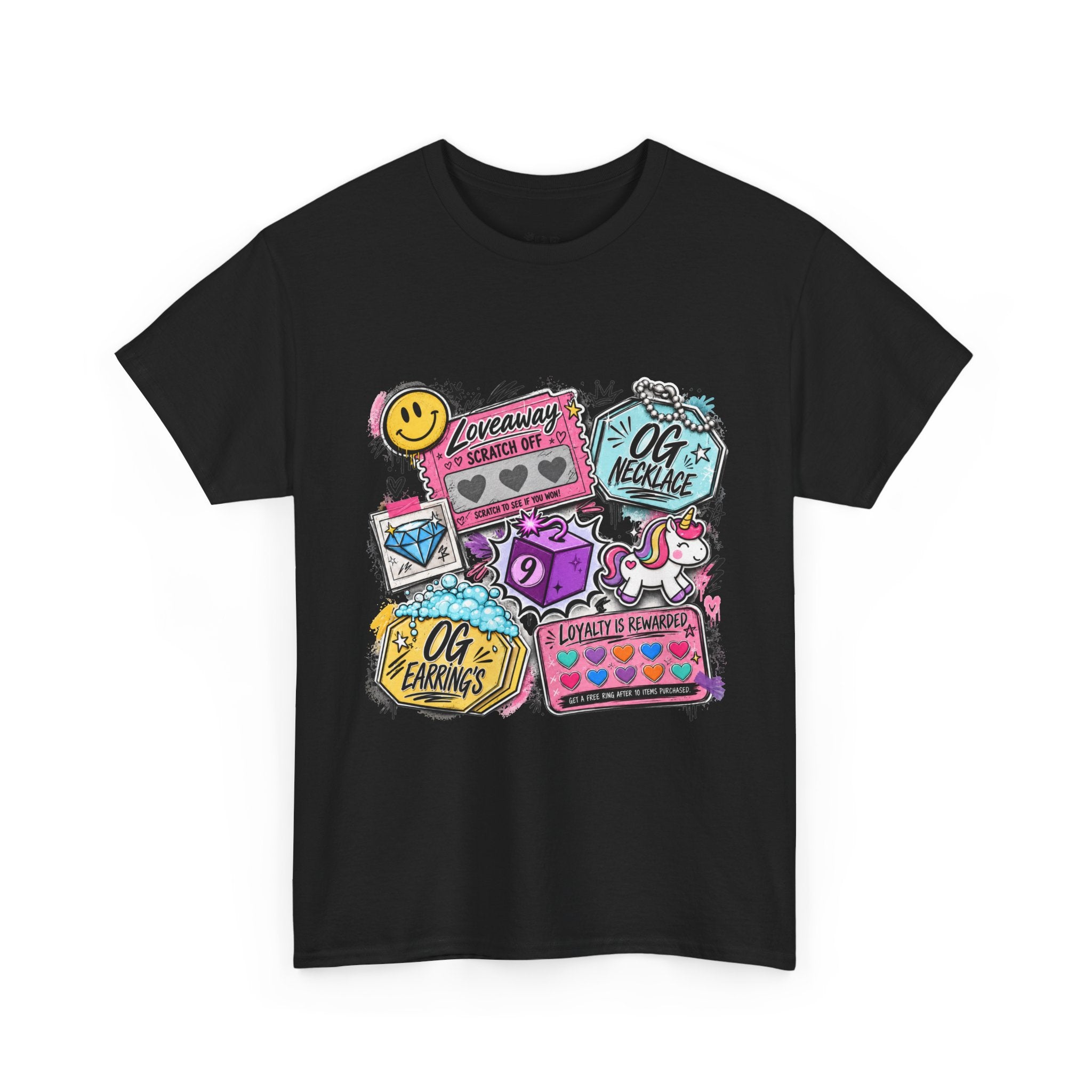 Loveaway Scratch Off Cotton Tee