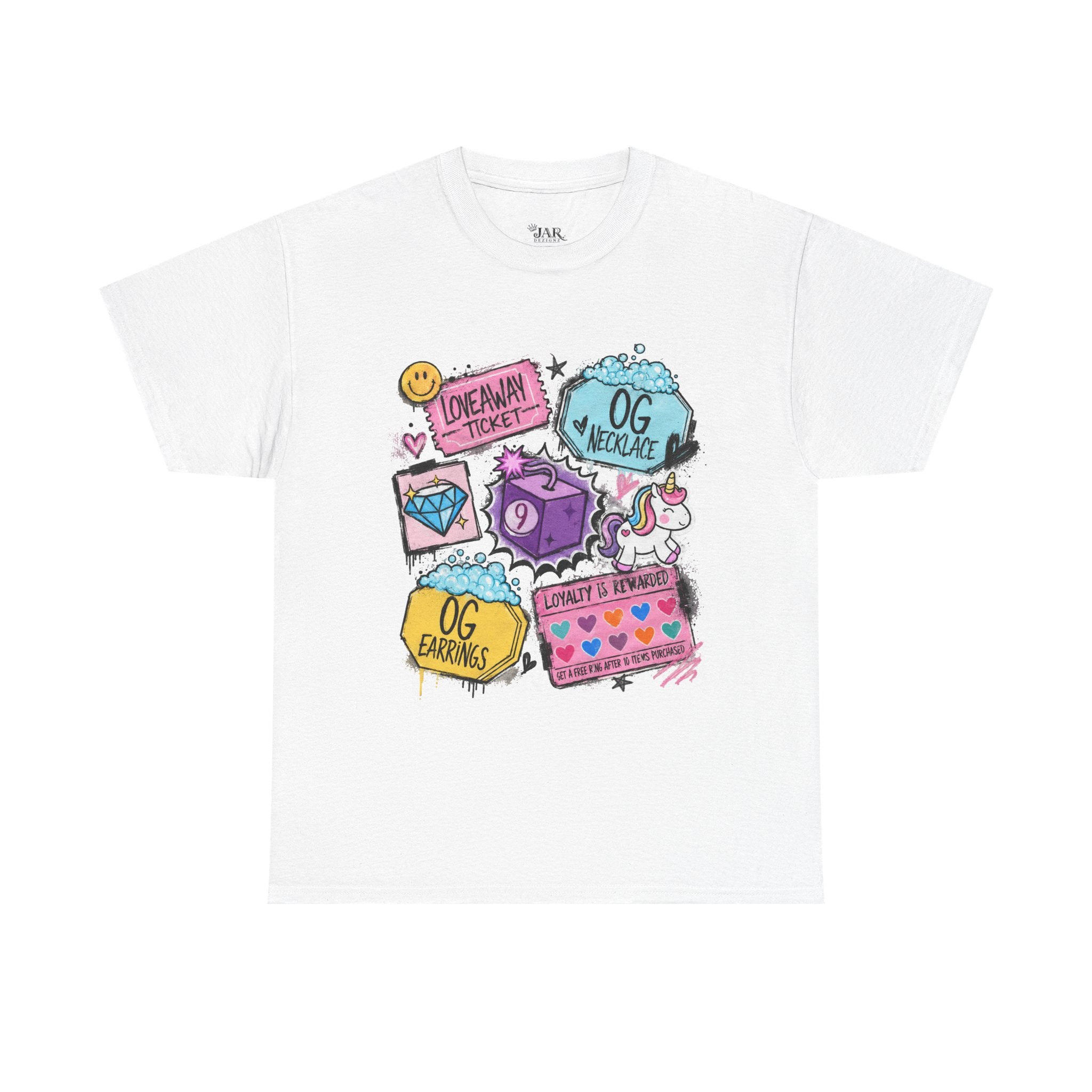 Loveaway Ticket Cotton Tee