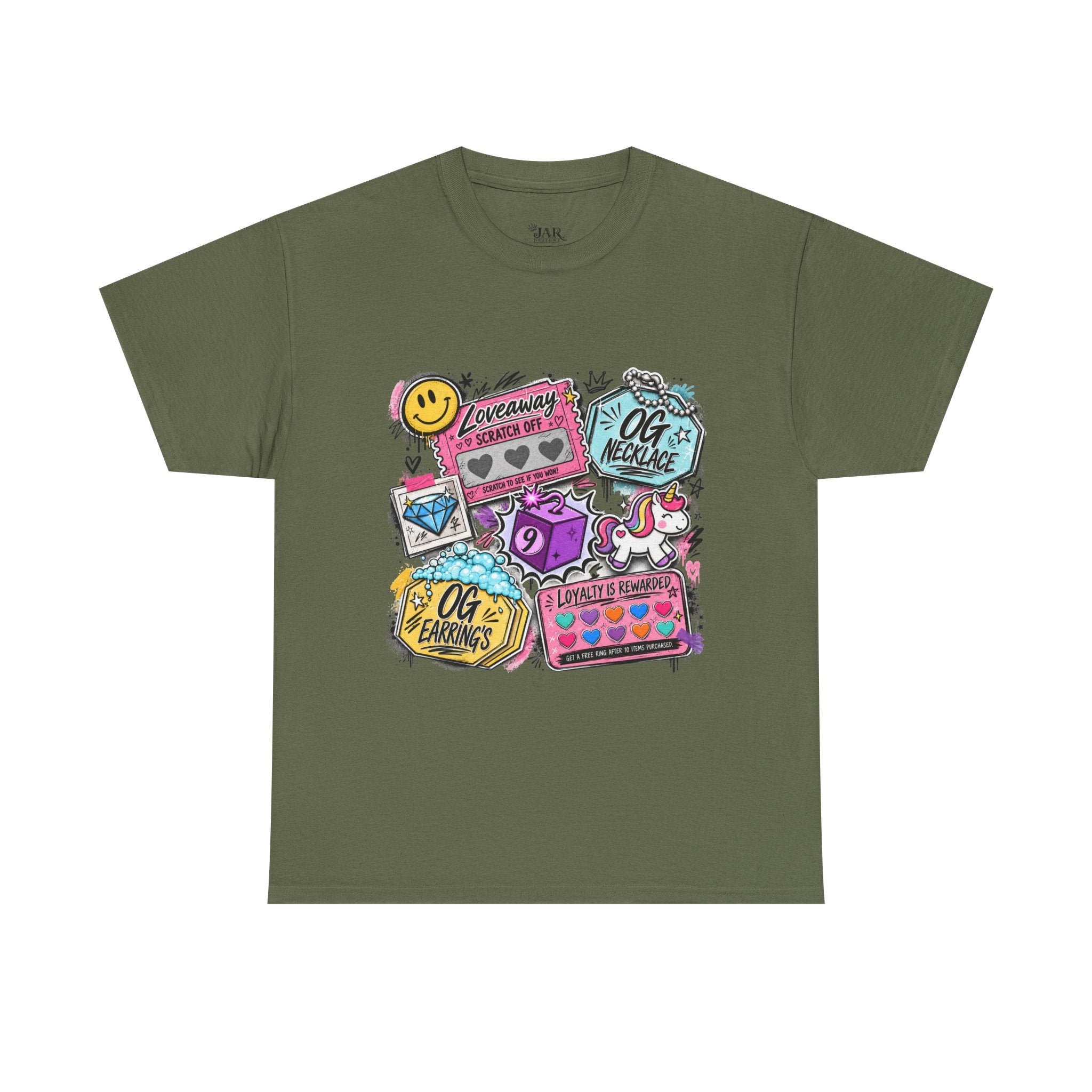 Loveaway Scratch Off Cotton Tee