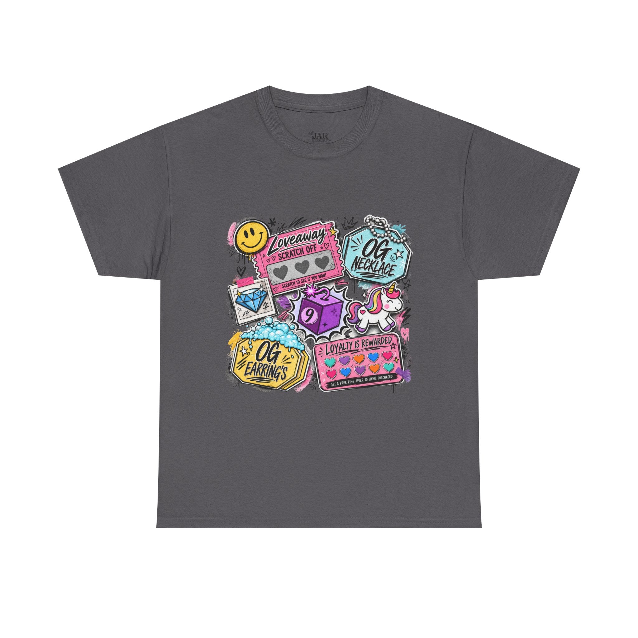 Loveaway Scratch Off Cotton Tee