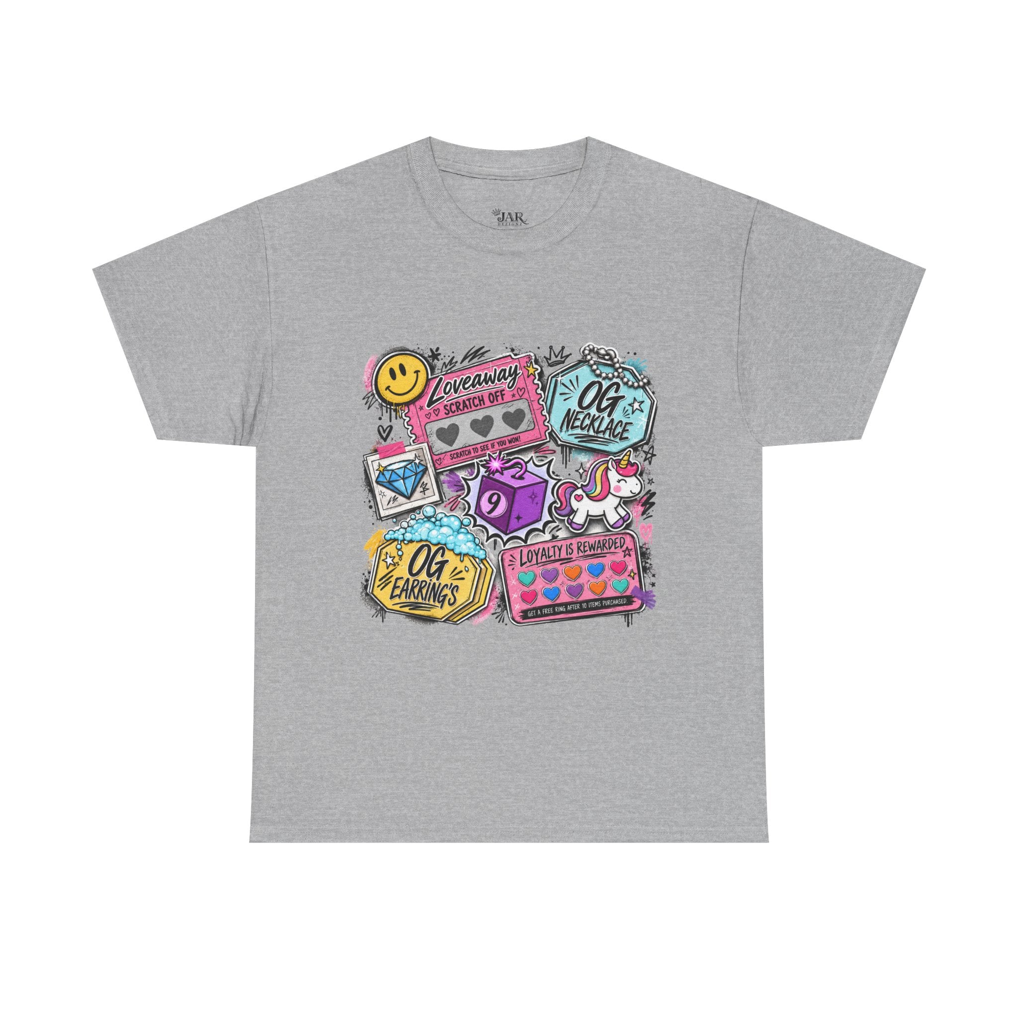 Loveaway Scratch Off Cotton Tee