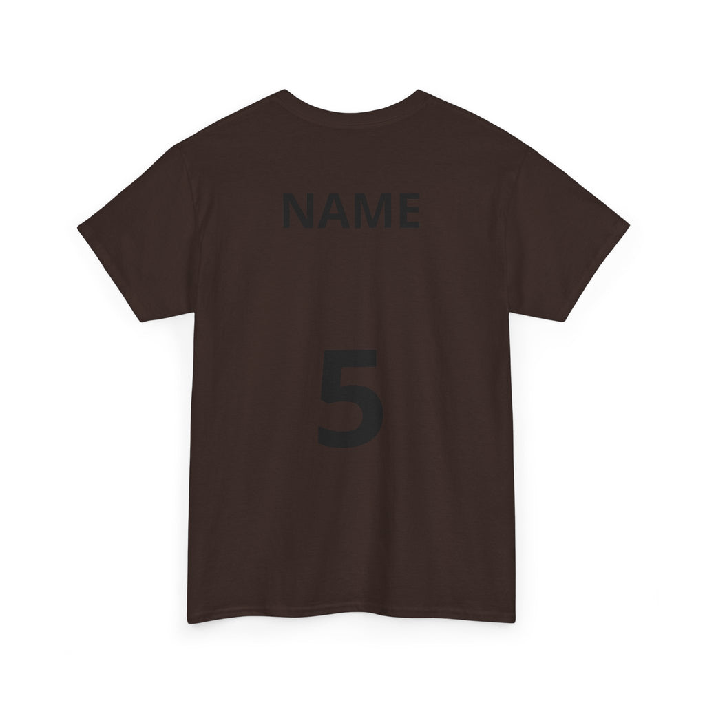 Baseball Mom T-Shirt — Personalized Back Name & Number Tee