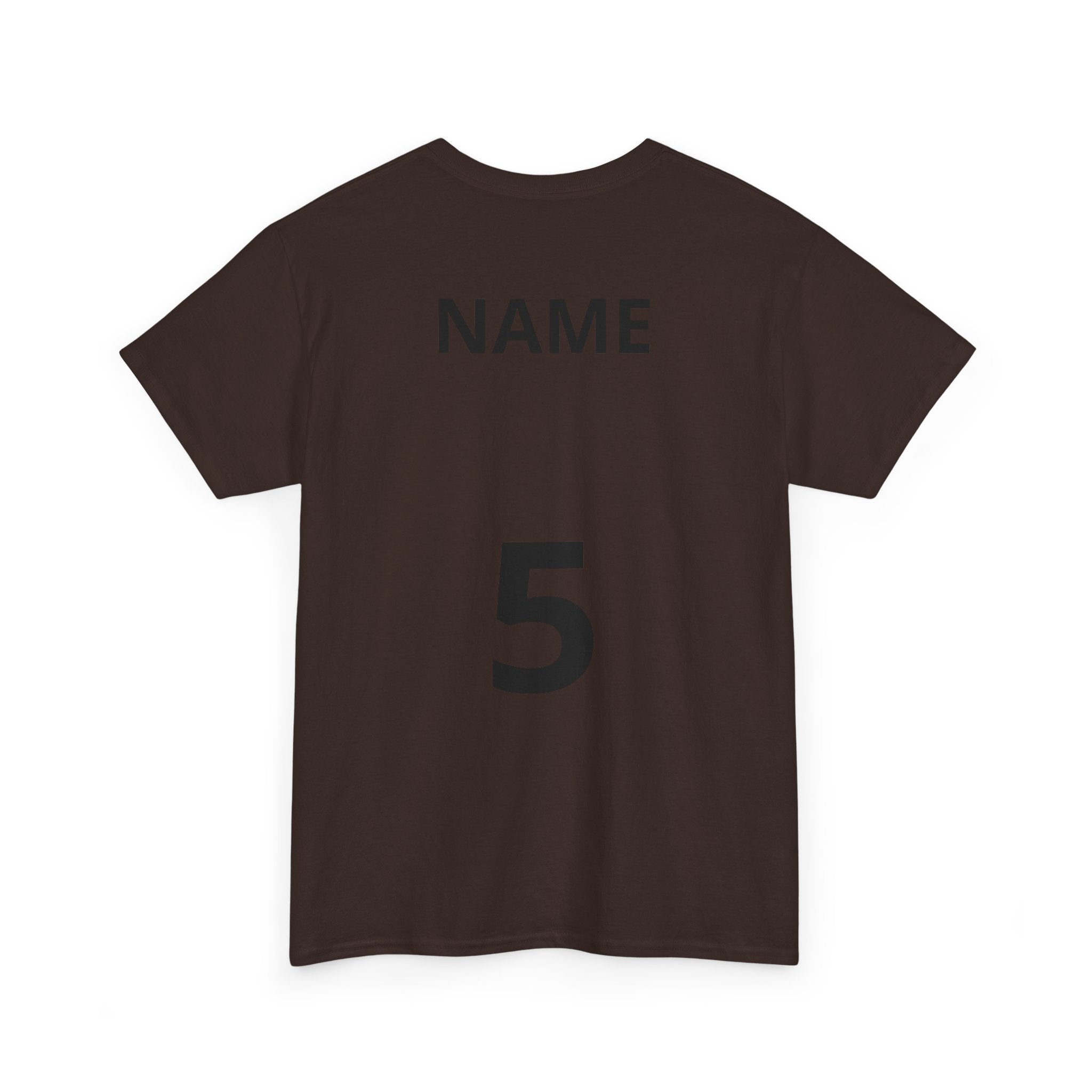 Baseball Mom T-Shirt — Personalized Back Name & Number Tee