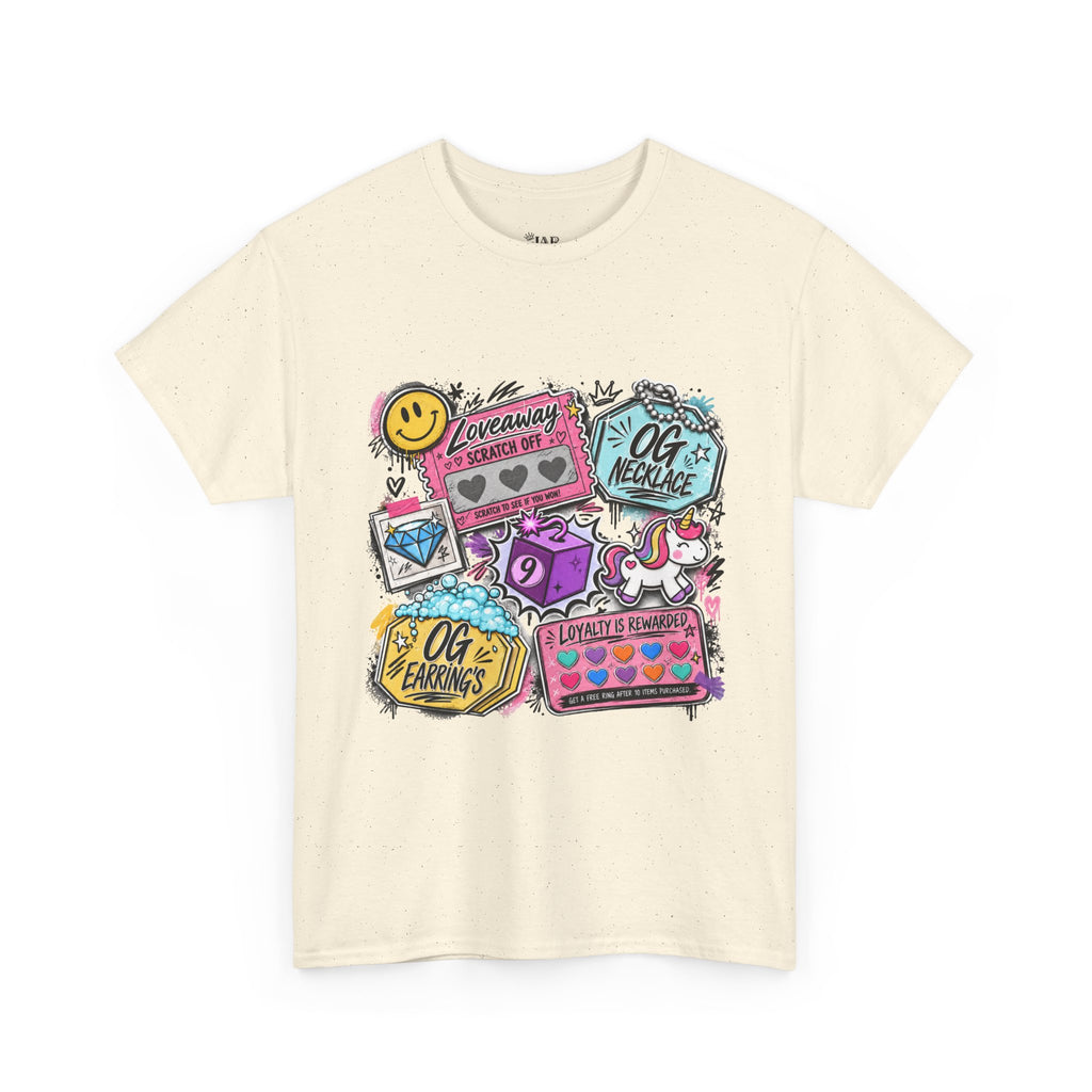 Loveaway Scratch Off Cotton Tee