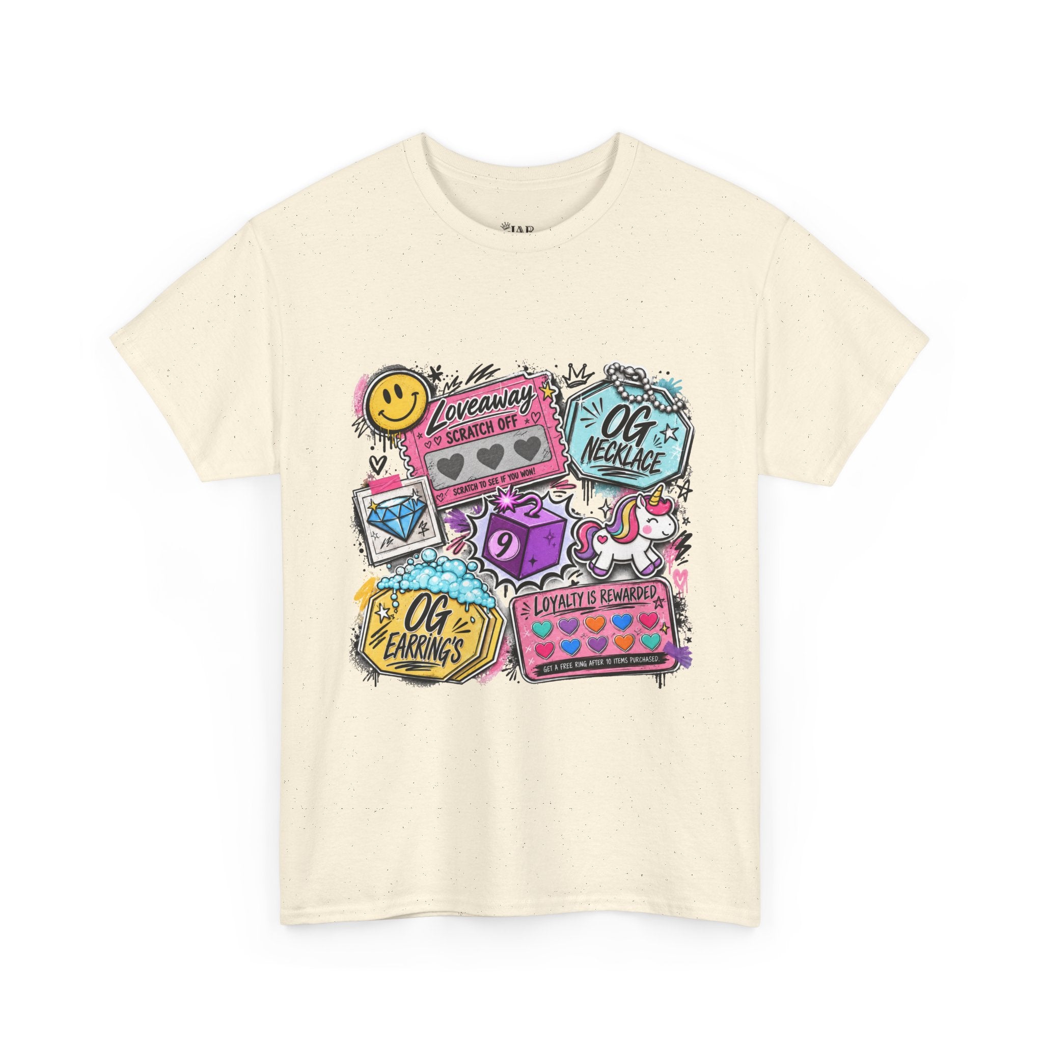 Loveaway Scratch Off Cotton Tee