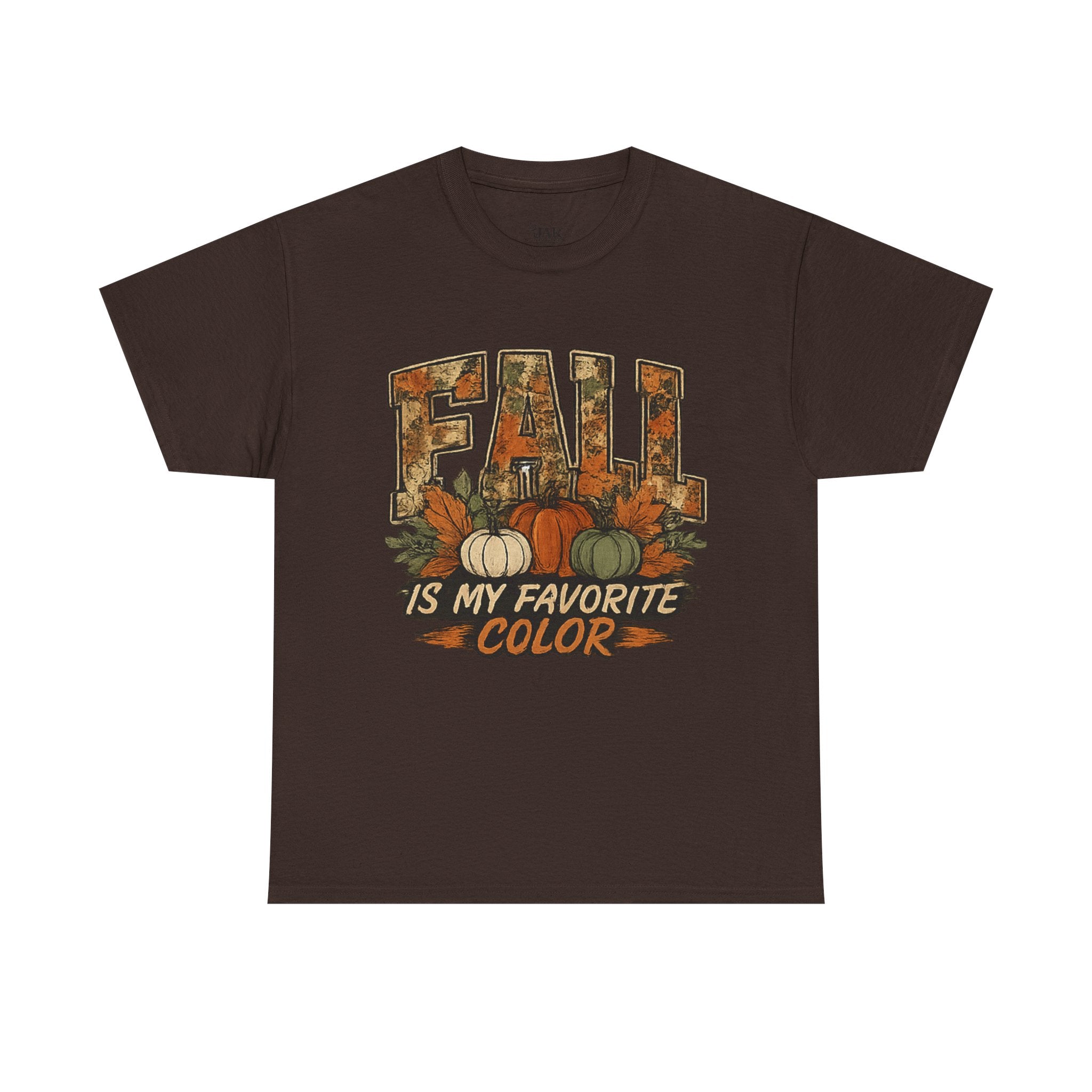 Fall Is My Favorite Color T-Shirt — Autumn Pumpkin Graphic Tee