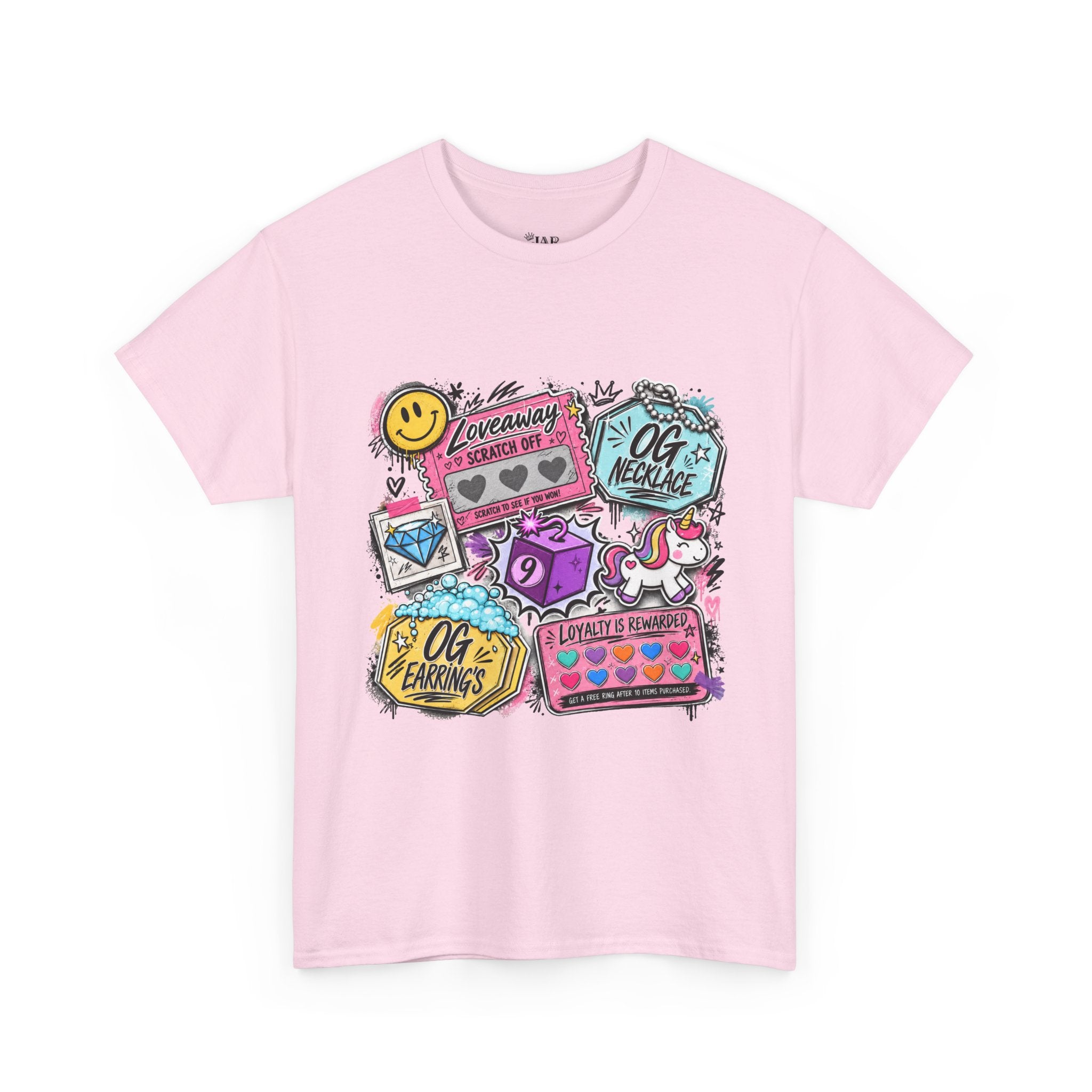 Loveaway Scratch Off Cotton Tee