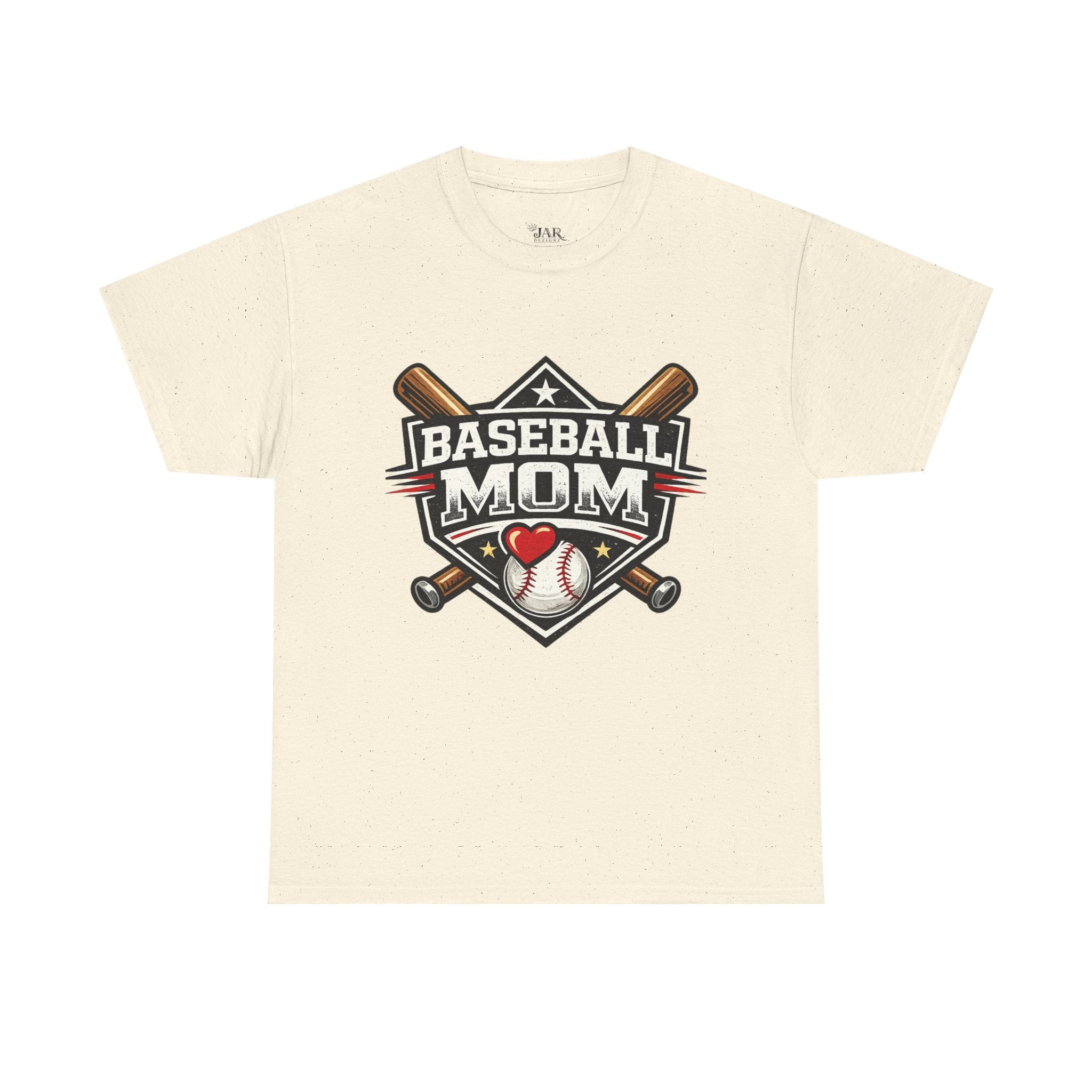 Baseball Mom T-Shirt — Personalized Back Name & Number Tee