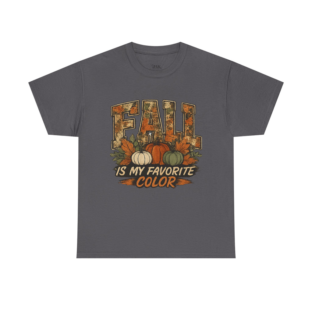 Fall Is My Favorite Color T-Shirt — Autumn Pumpkin Graphic Tee