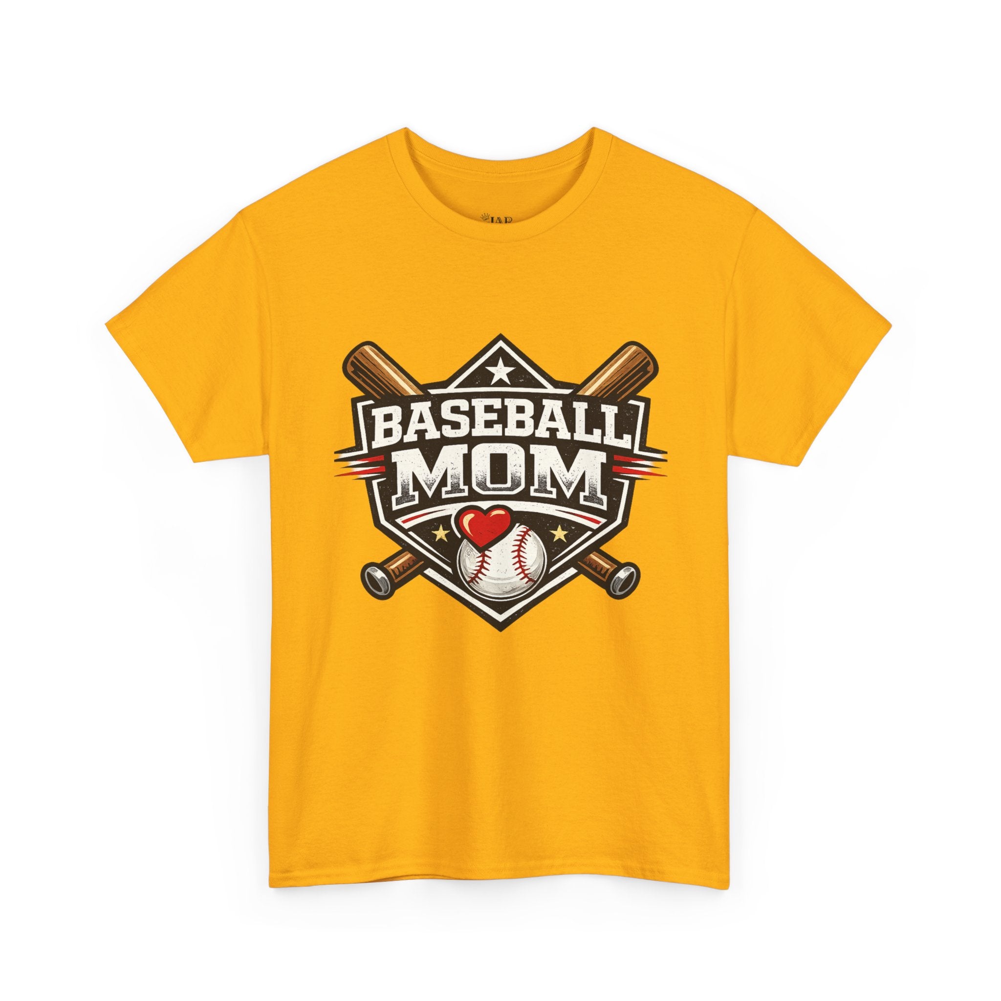 Baseball Mom T-Shirt — Personalized Back Name & Number Tee